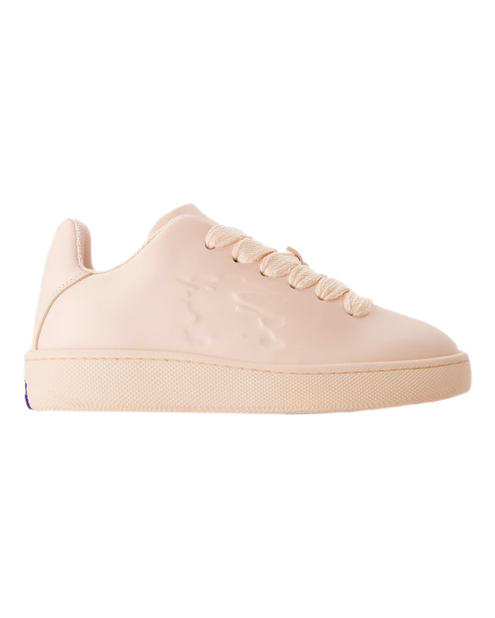LF Box Sneakers - Burberry - Leather - Baby Neon
