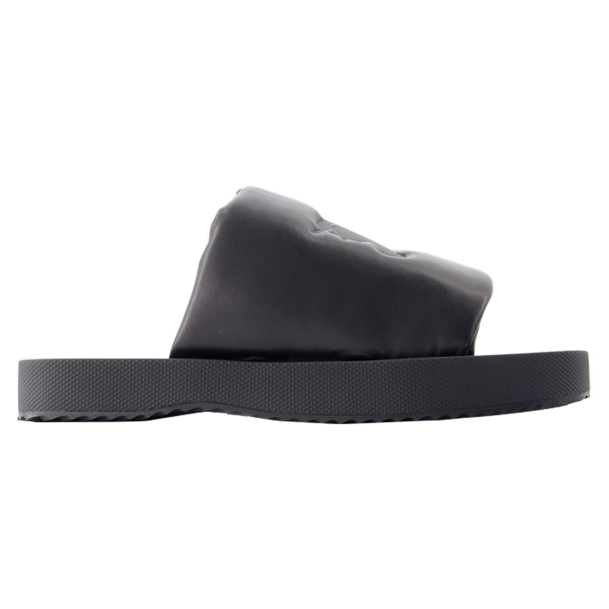 LF Knight Slab Sandals- Burberry - Leather - Black