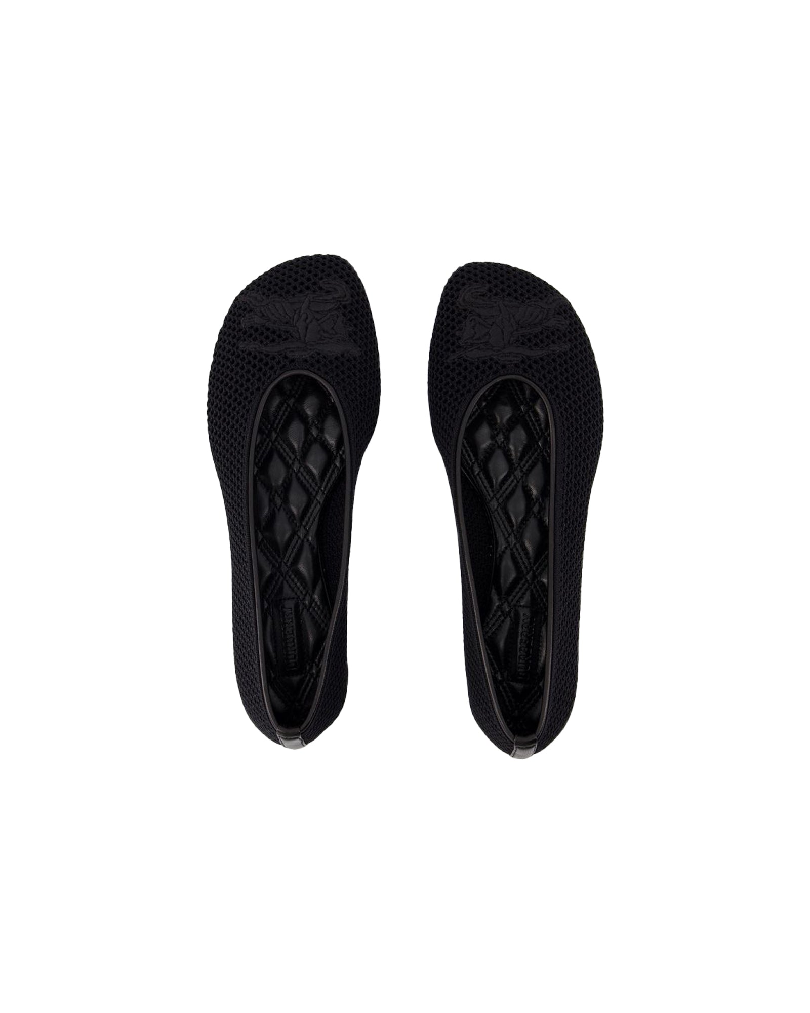 Ballerinas - Burberry - Leather - Black