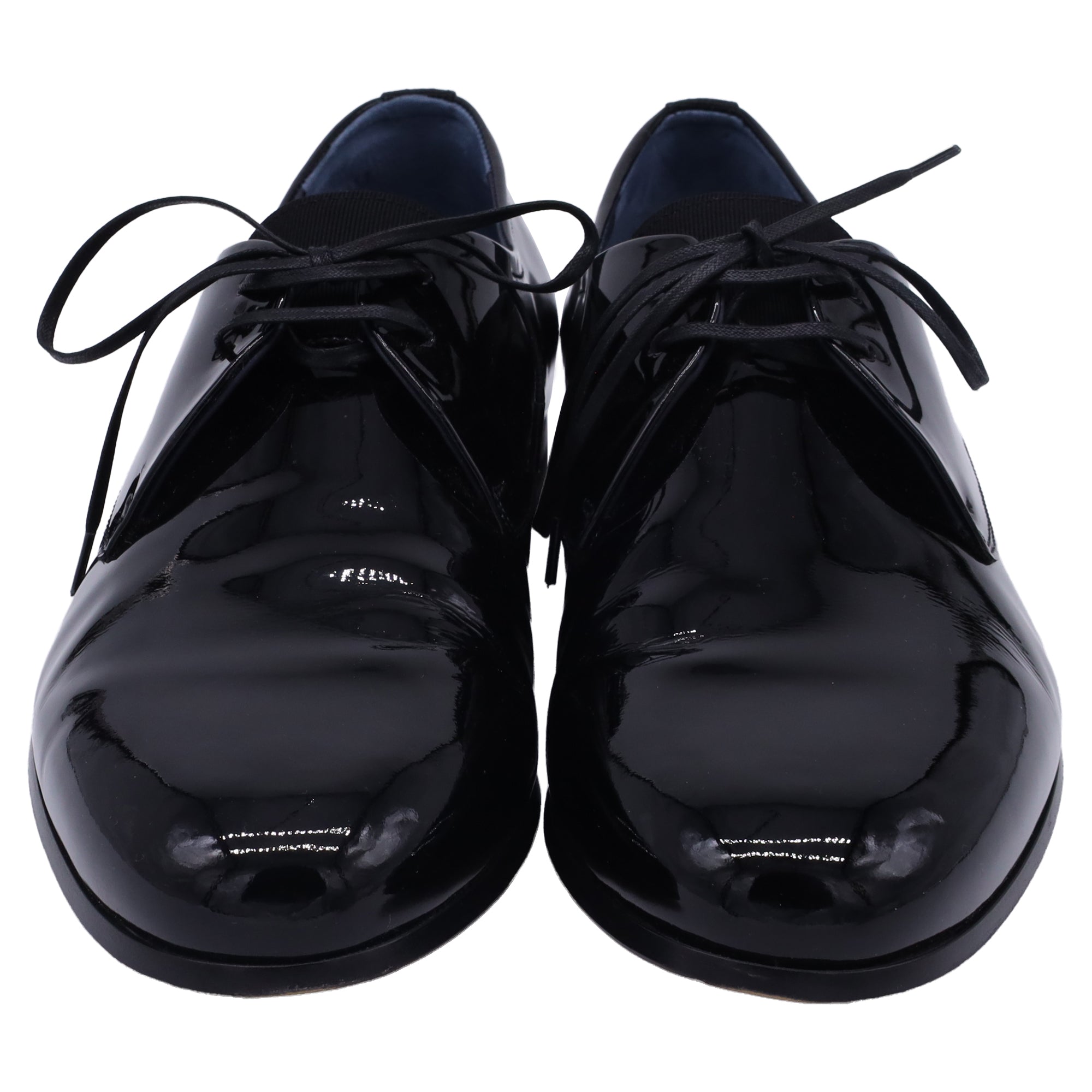 Ferragamo Oxfords in Black Patent Leather