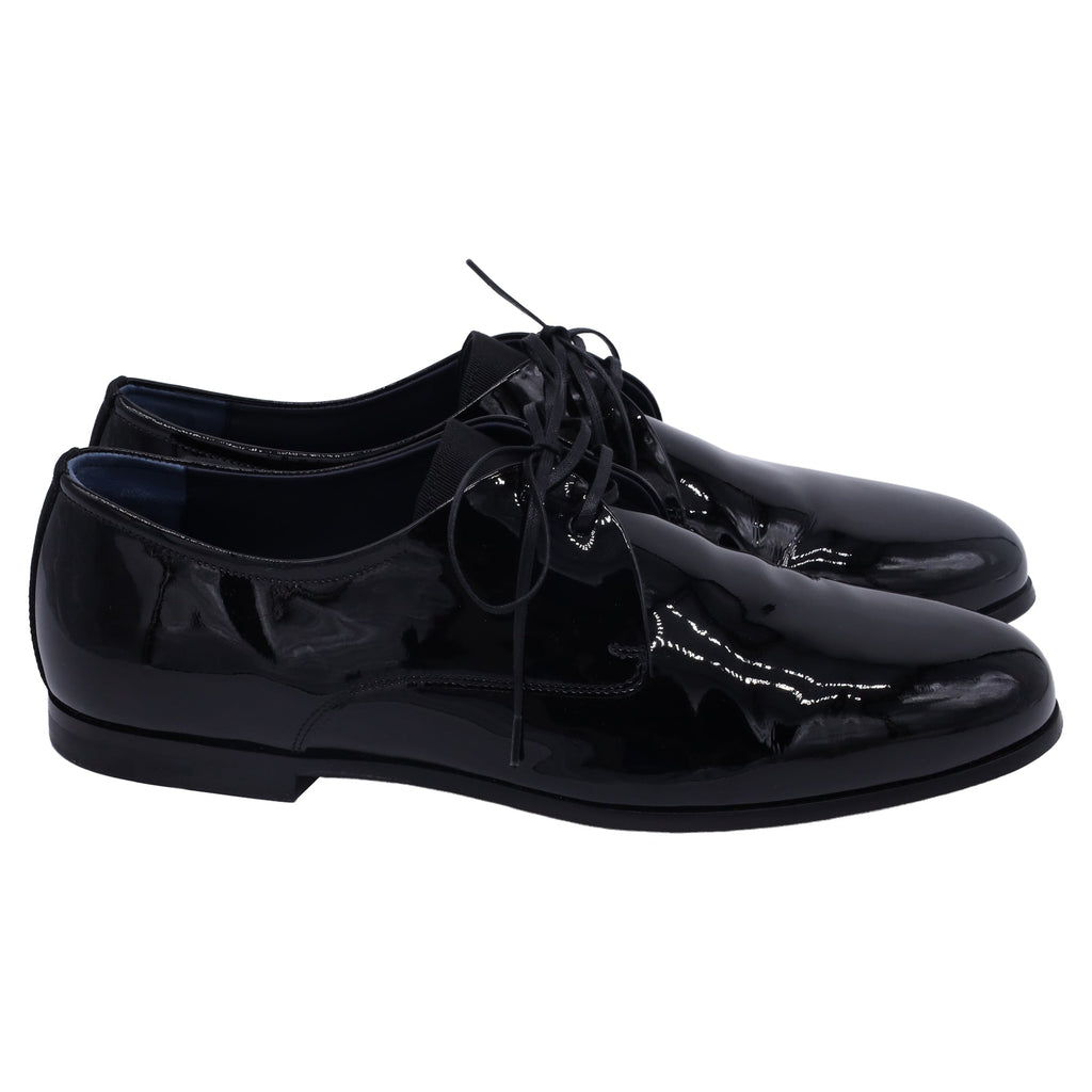 Ferragamo Oxfords in Black Patent Leather
