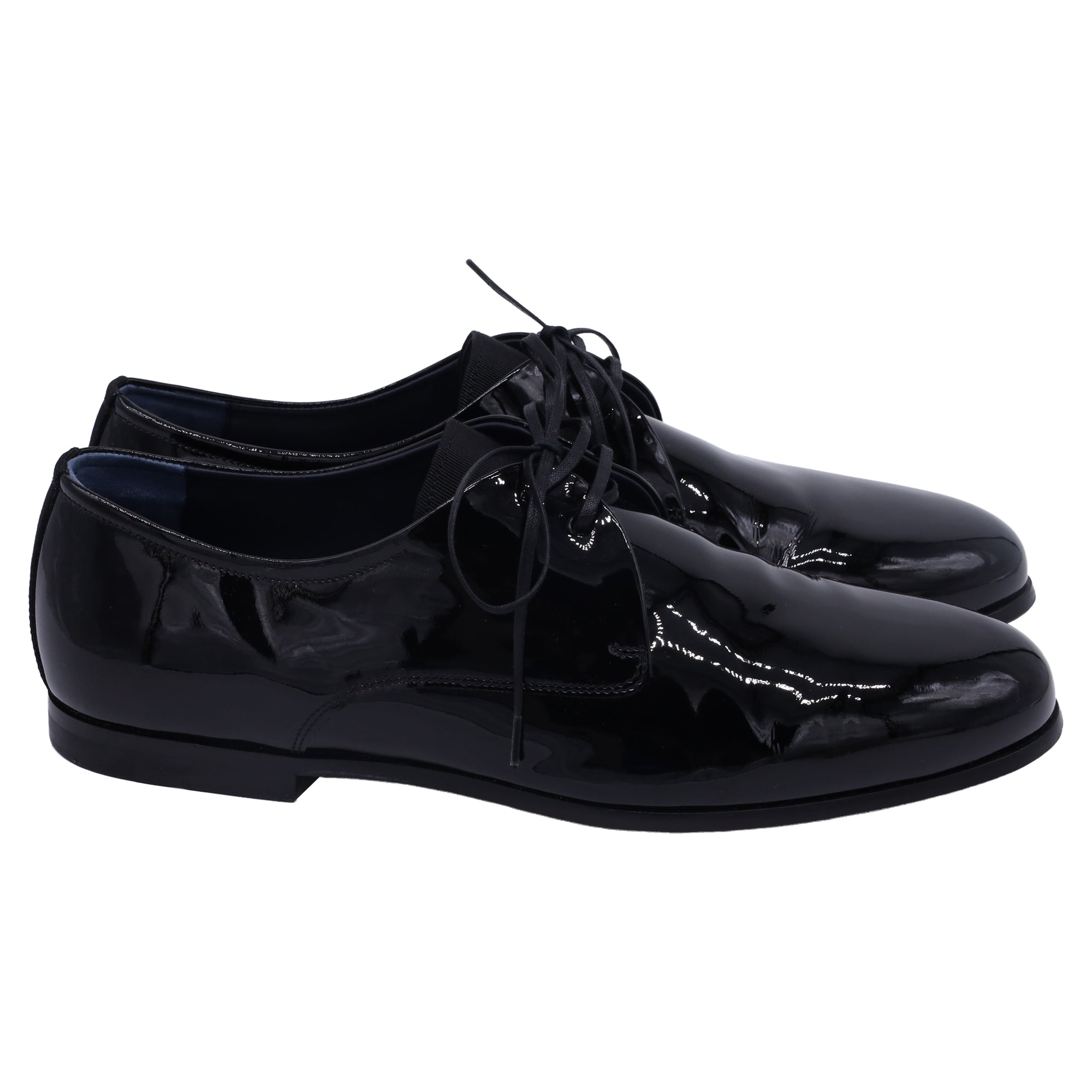 Ferragamo Oxfords in Black Patent Leather