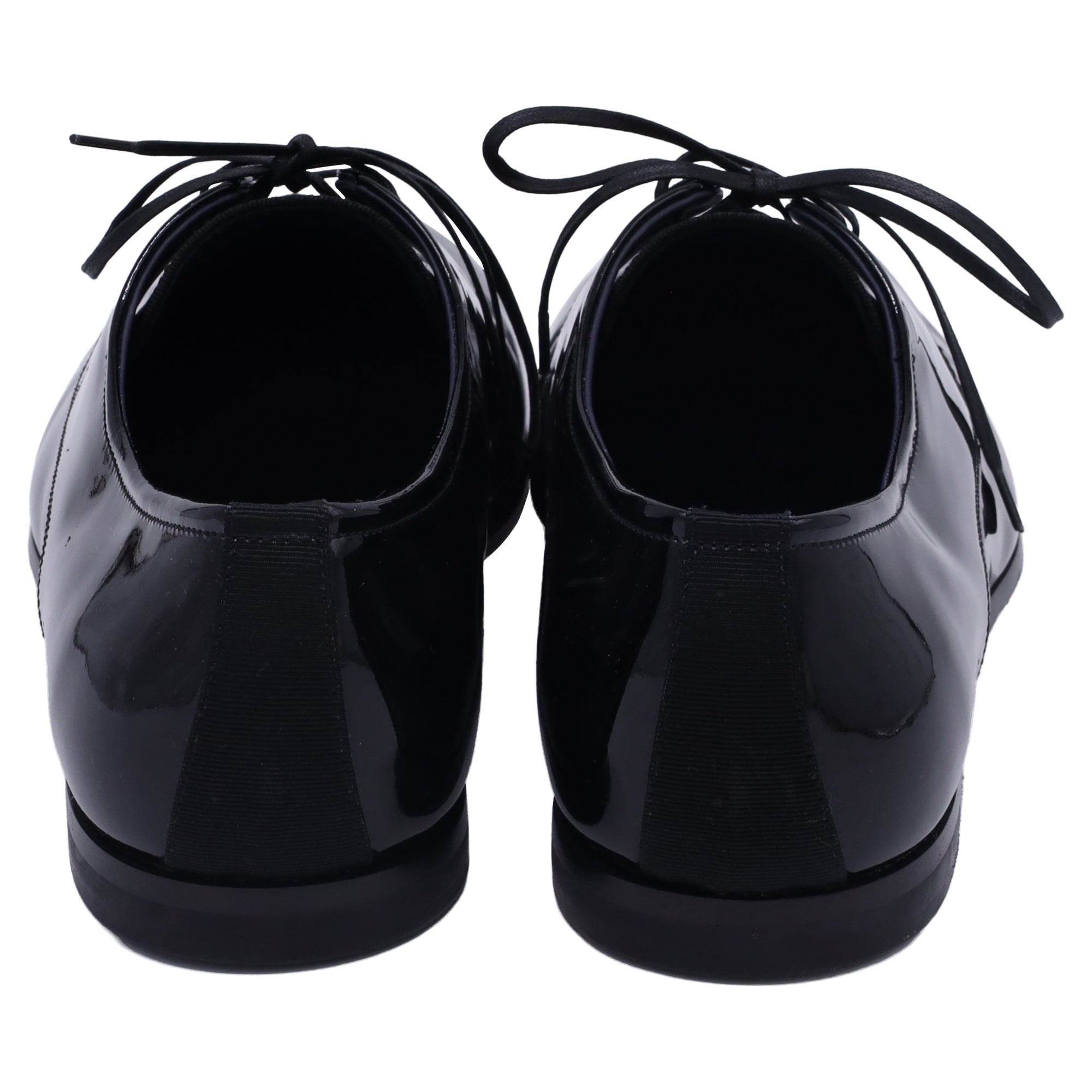 Ferragamo Oxfords in Black Patent Leather
