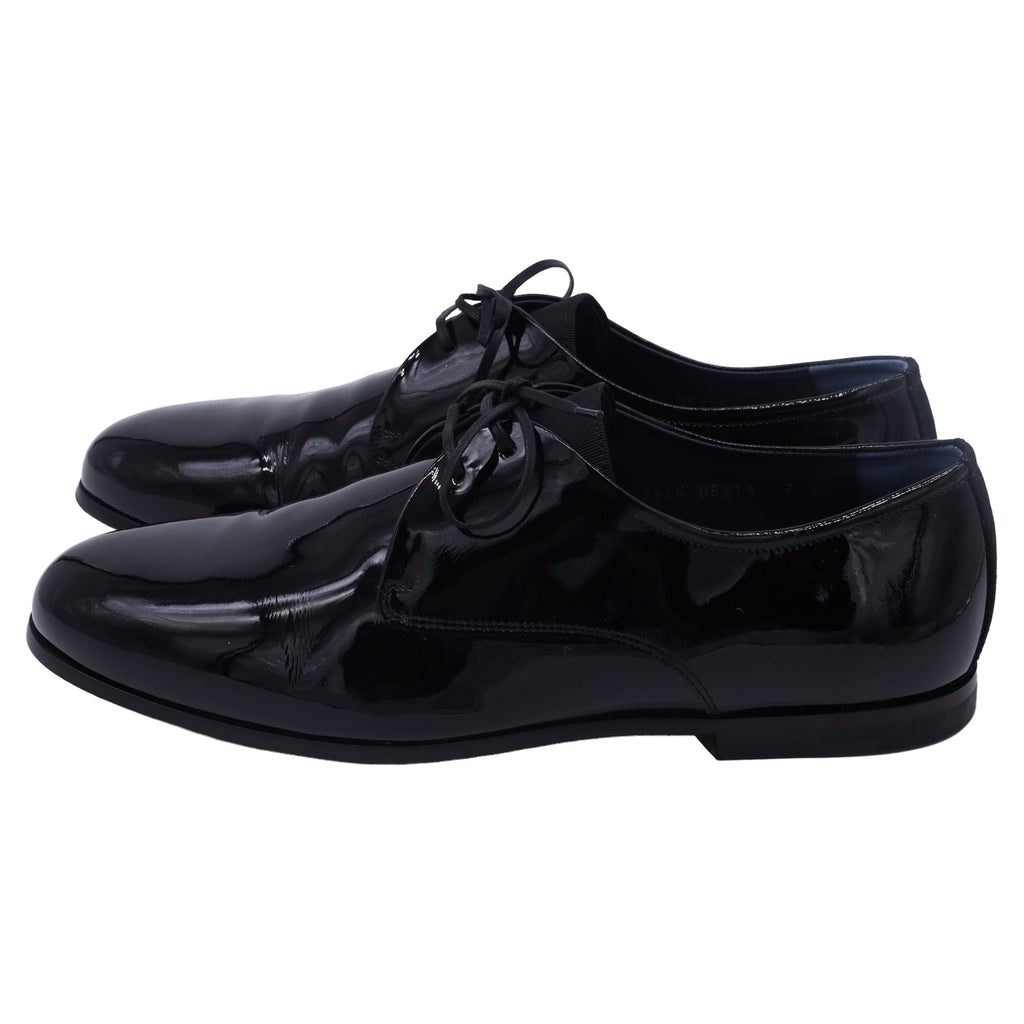 Ferragamo Oxfords in Black Patent Leather