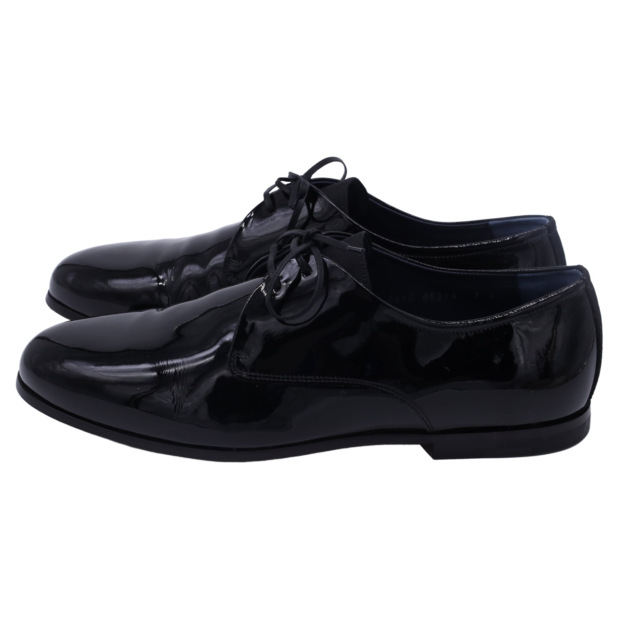 Ferragamo Oxfords in Black Patent Leather