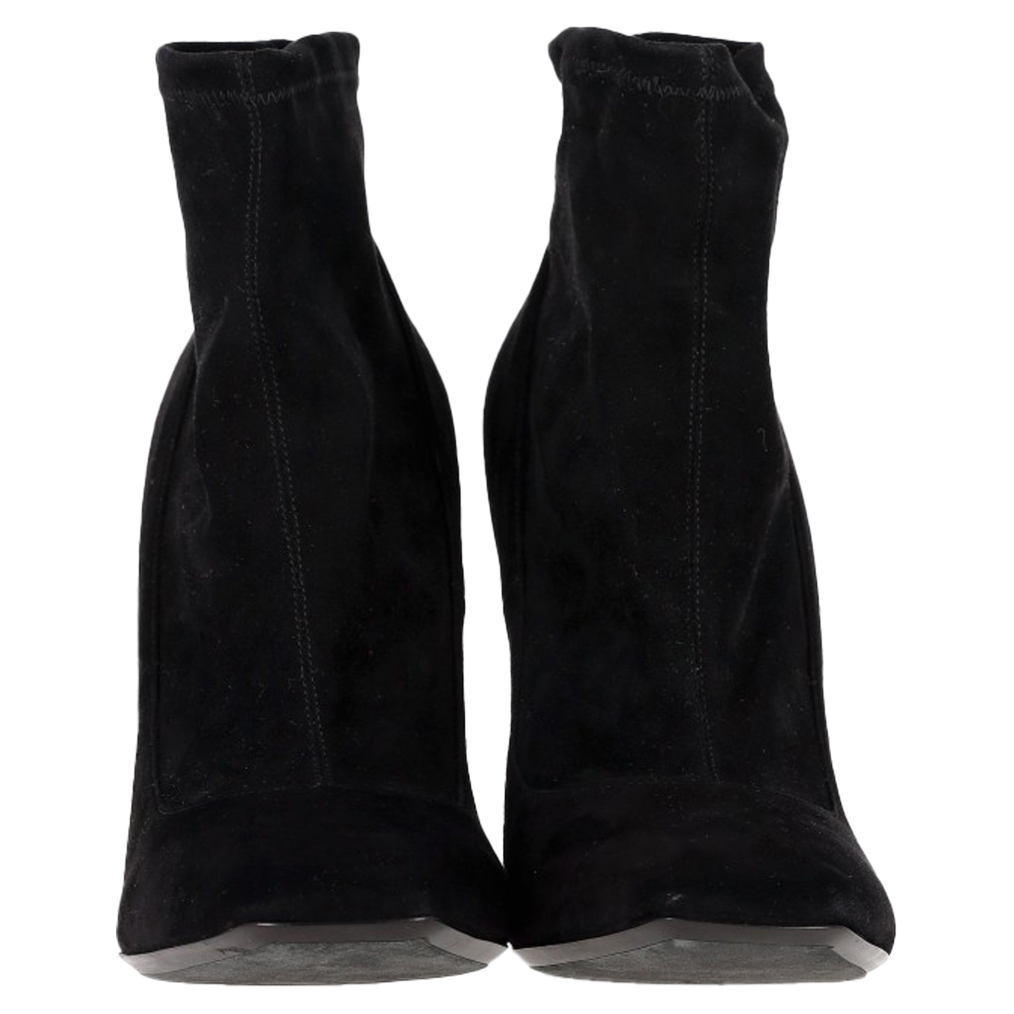Women's Nicholas Kirkwood Maeva Pearl Ankle Boots in Black Suede