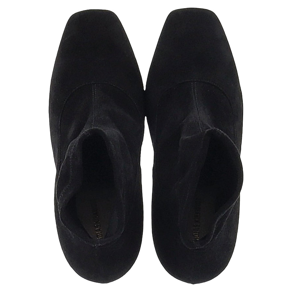 Women's Nicholas Kirkwood Maeva Pearl Ankle Boots in Black Suede