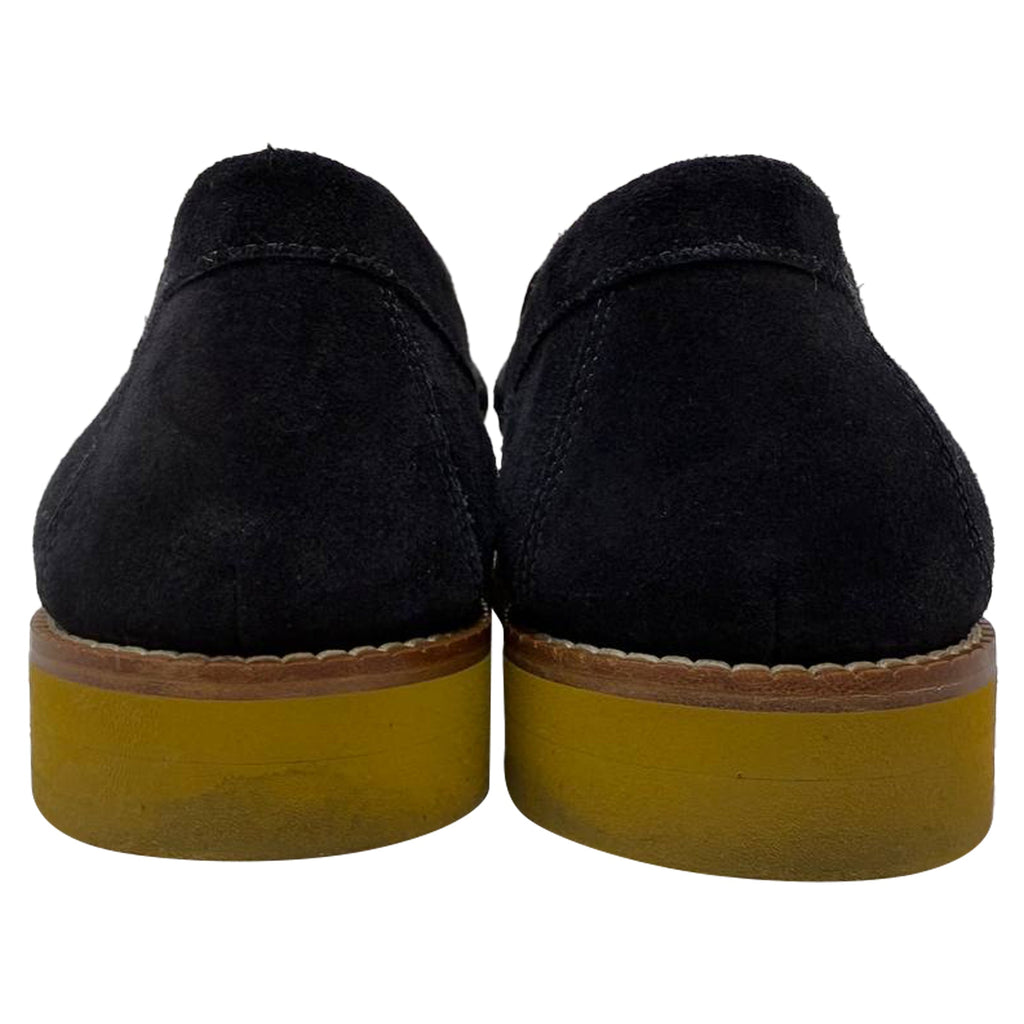 Men's Louis Vuitton Tassel Slip-On Loafers in Black Suede
