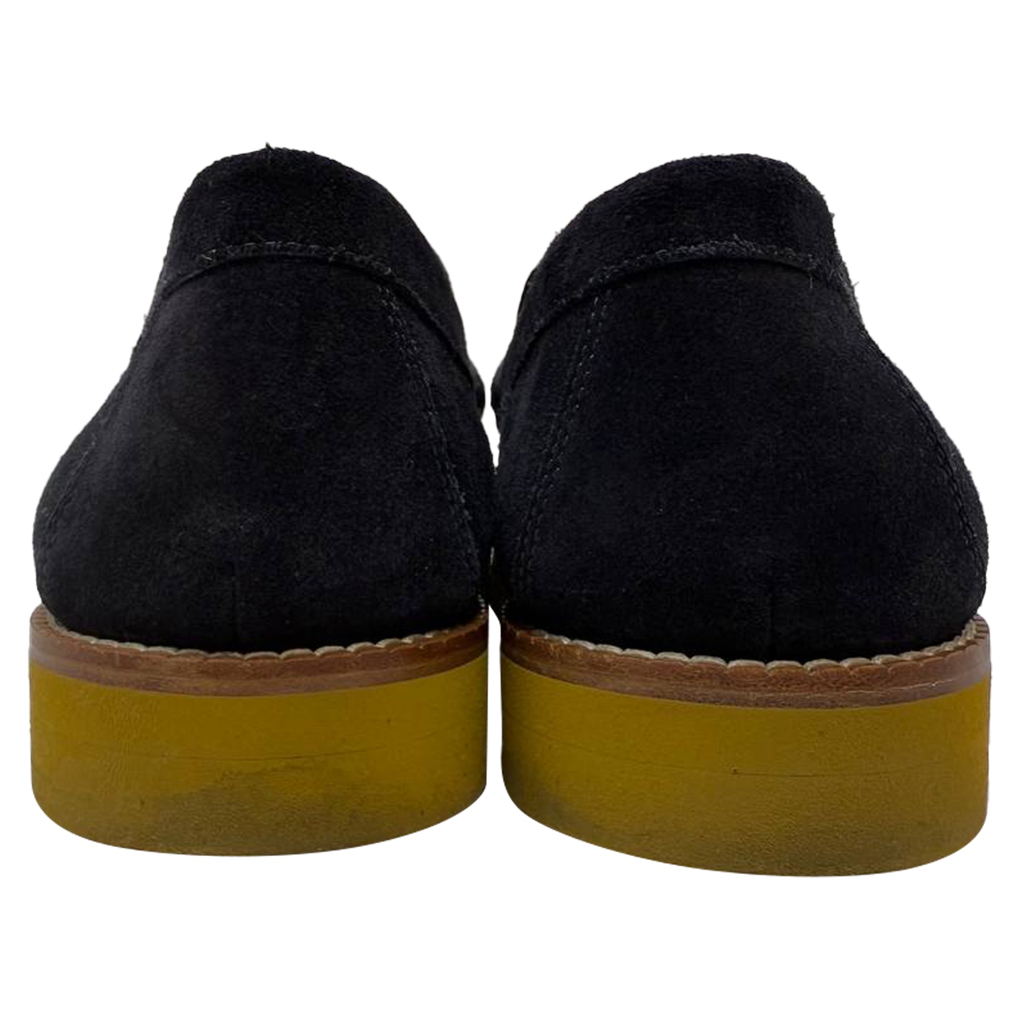 Men's Louis Vuitton Tassel Slip-On Loafers in Black Suede