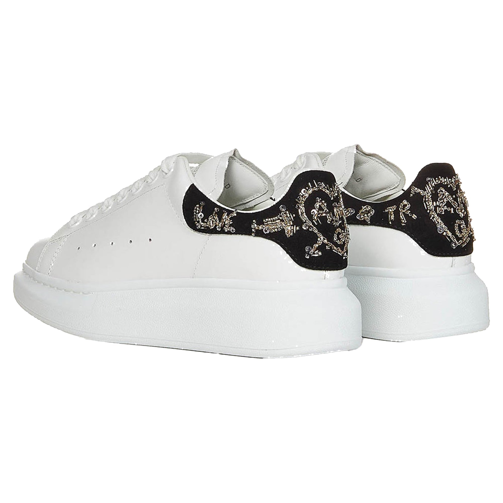 Alexander McQueen Oversized Leather Sneakers