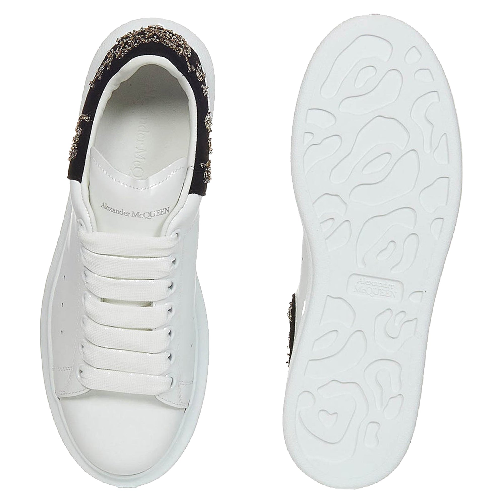 Alexander McQueen Oversized Leather Sneakers