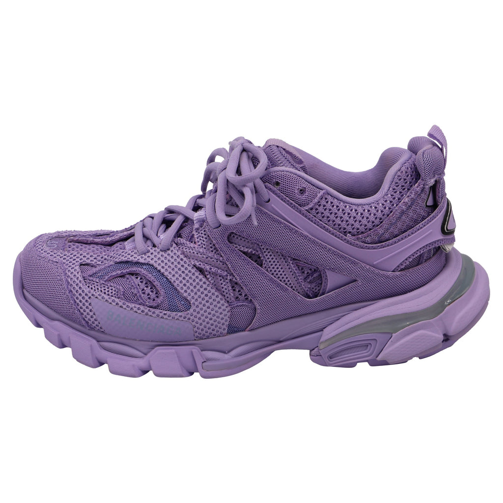 Women's Balenciaga Track Sneakers in Purple Polyester