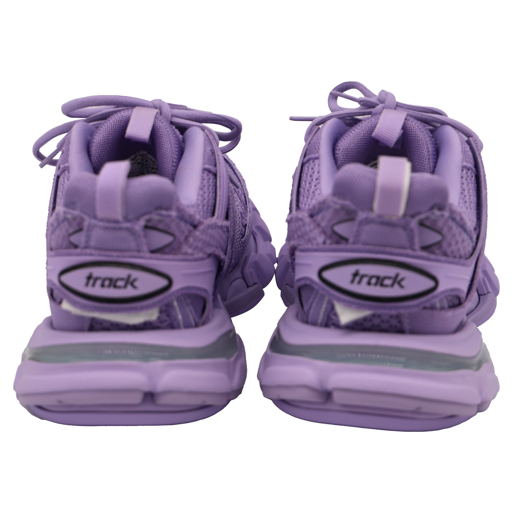 Women's Balenciaga Track Sneakers in Purple Polyester