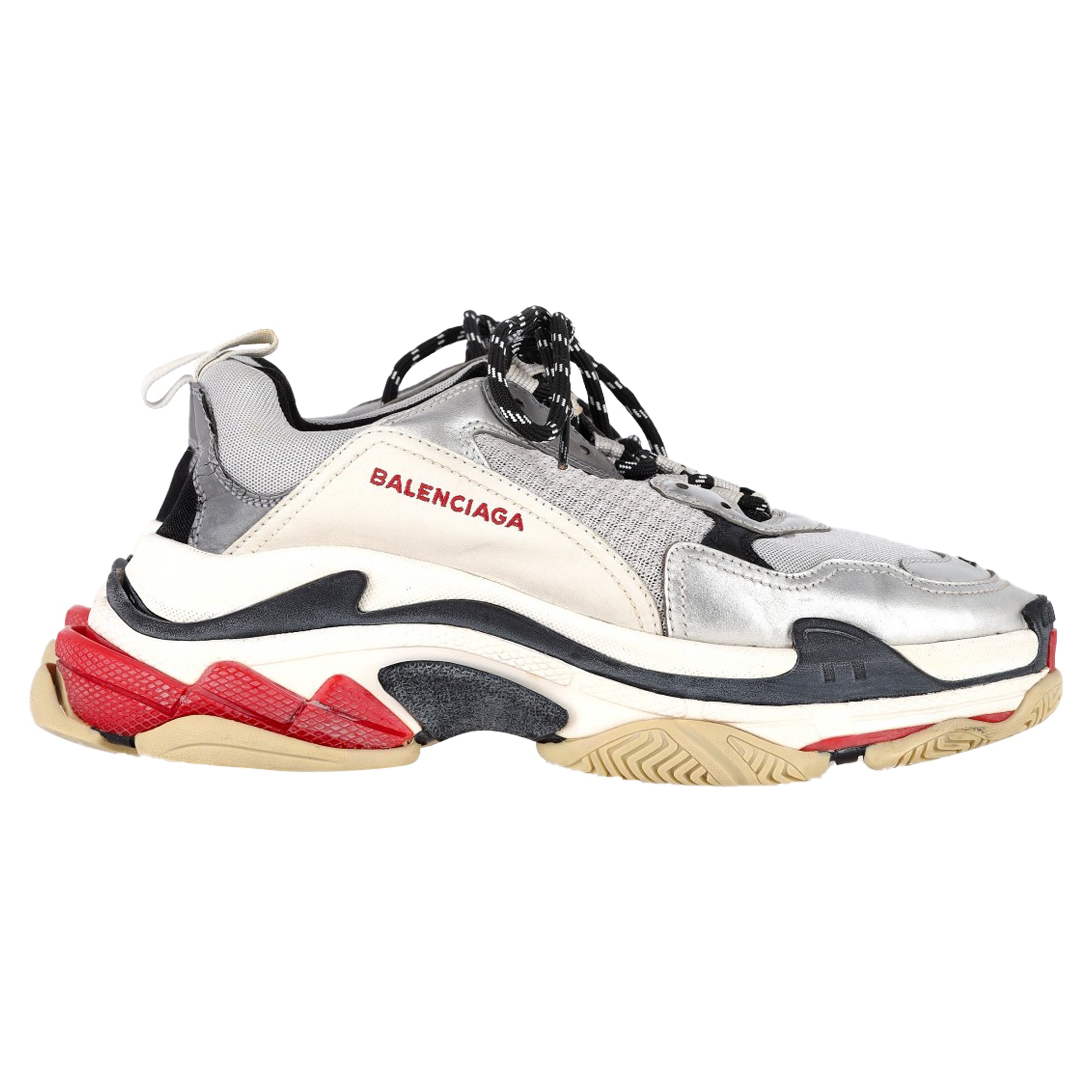 Men's Balenciaga Triple S Sneakers in Multicolor Polyester