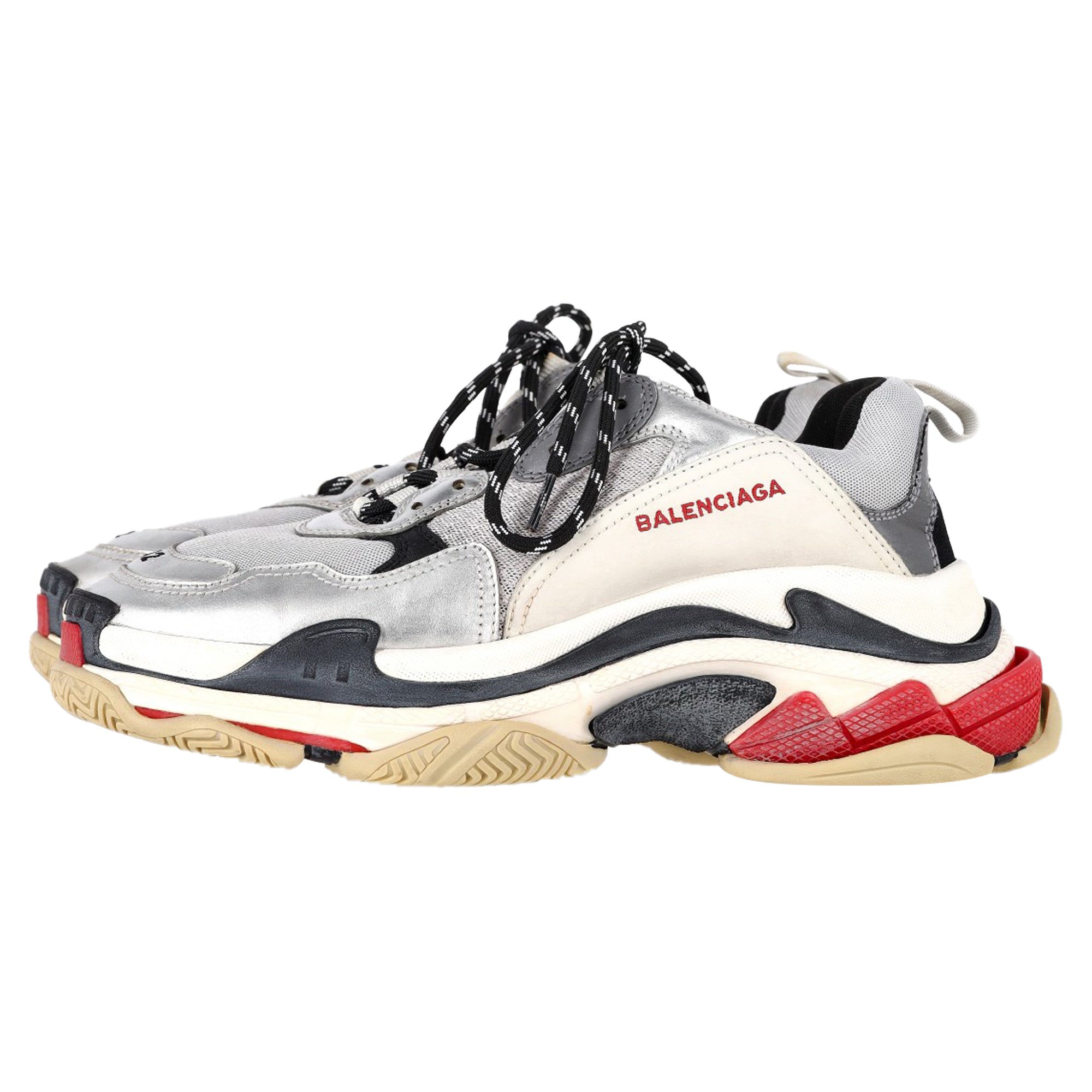 Men's Balenciaga Triple S Sneakers in Multicolor Polyester