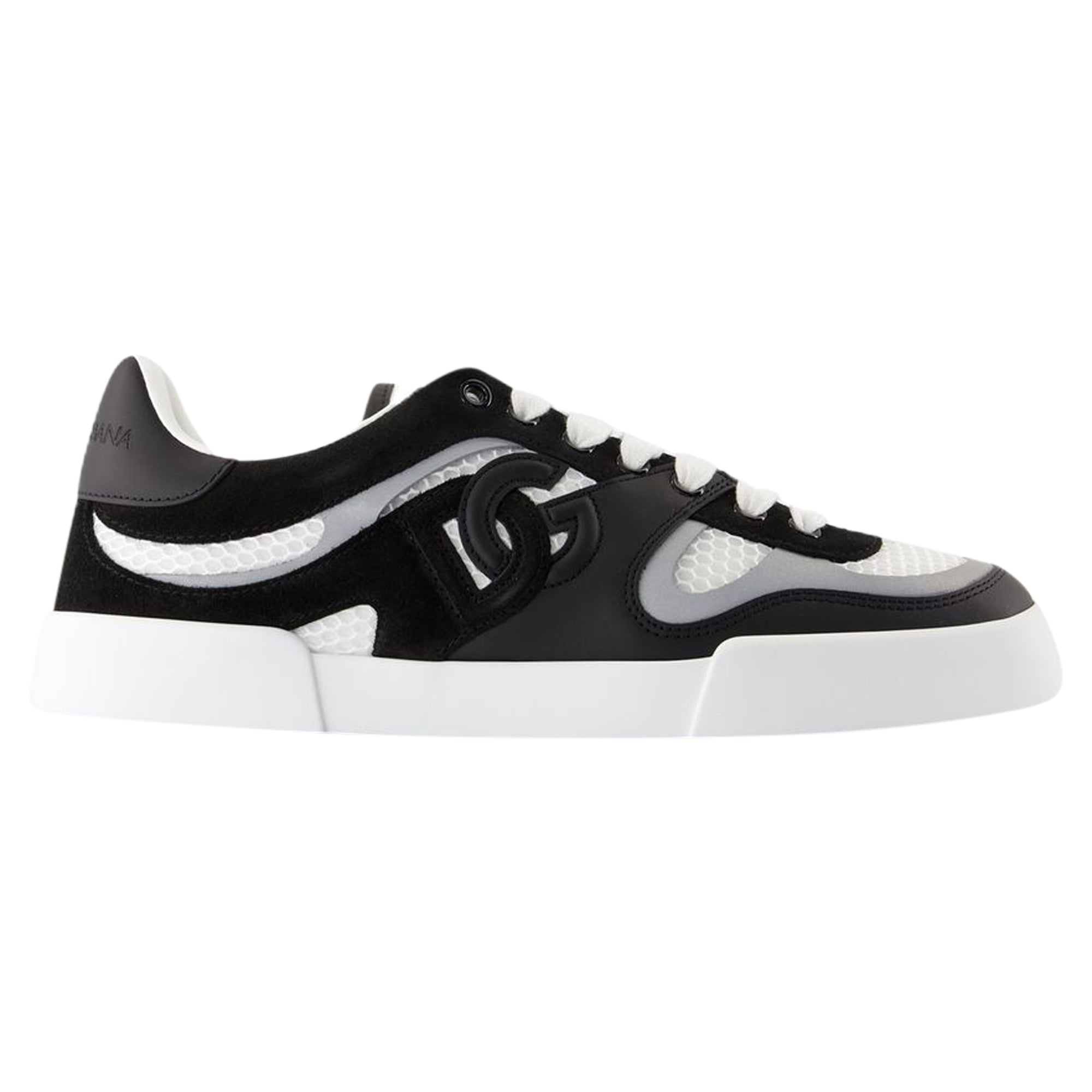 Women's Sneakers - Dolce&Gabbana - Leather - Black