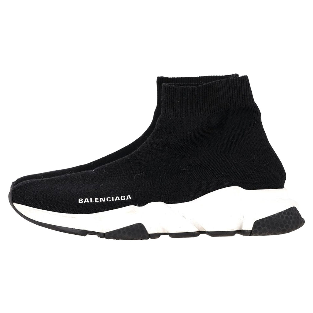 Women's Balenciaga Speed Trainer Shoes in Black Polyester
