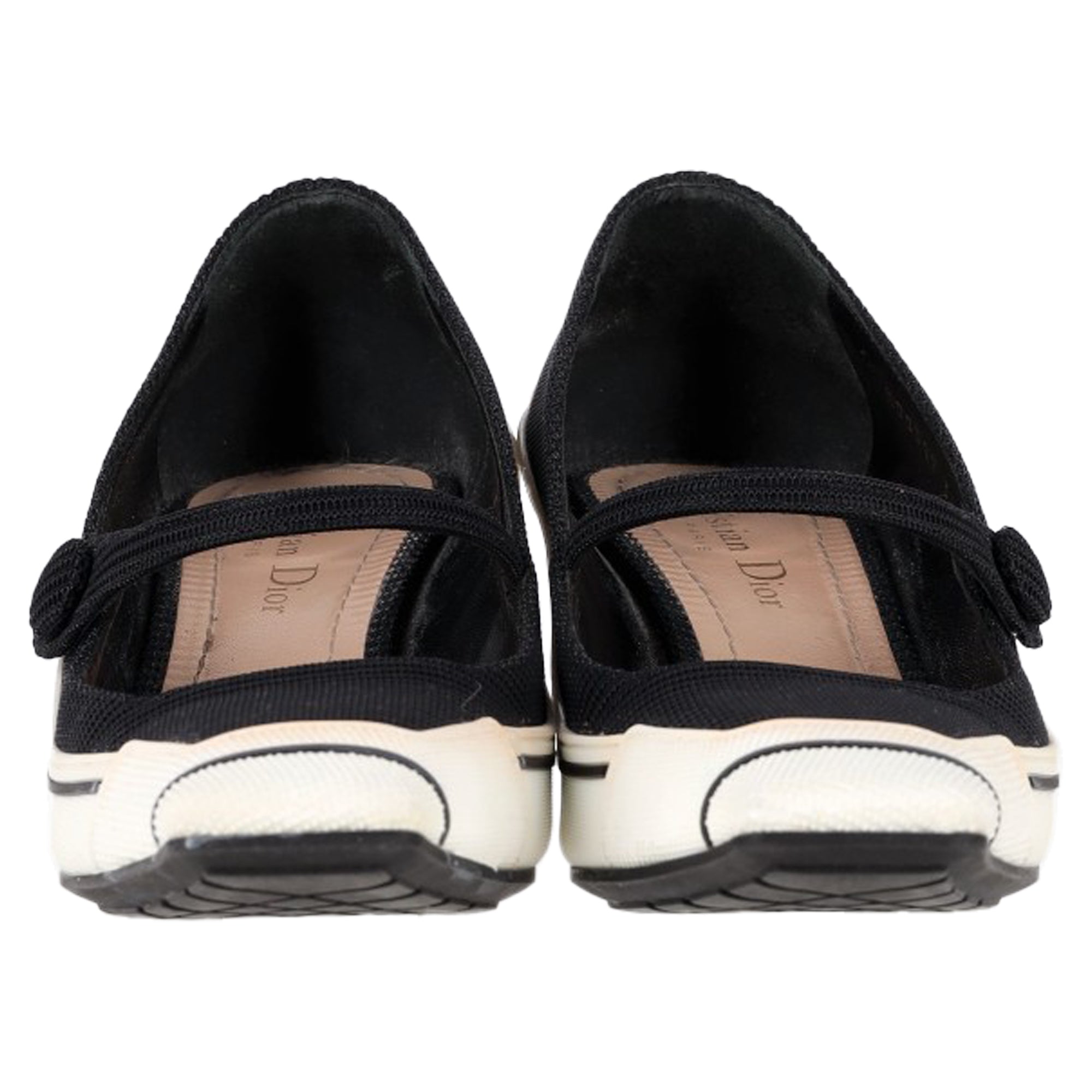 Women's Dior D-motion Mary Jane Pumps in Black Polyester