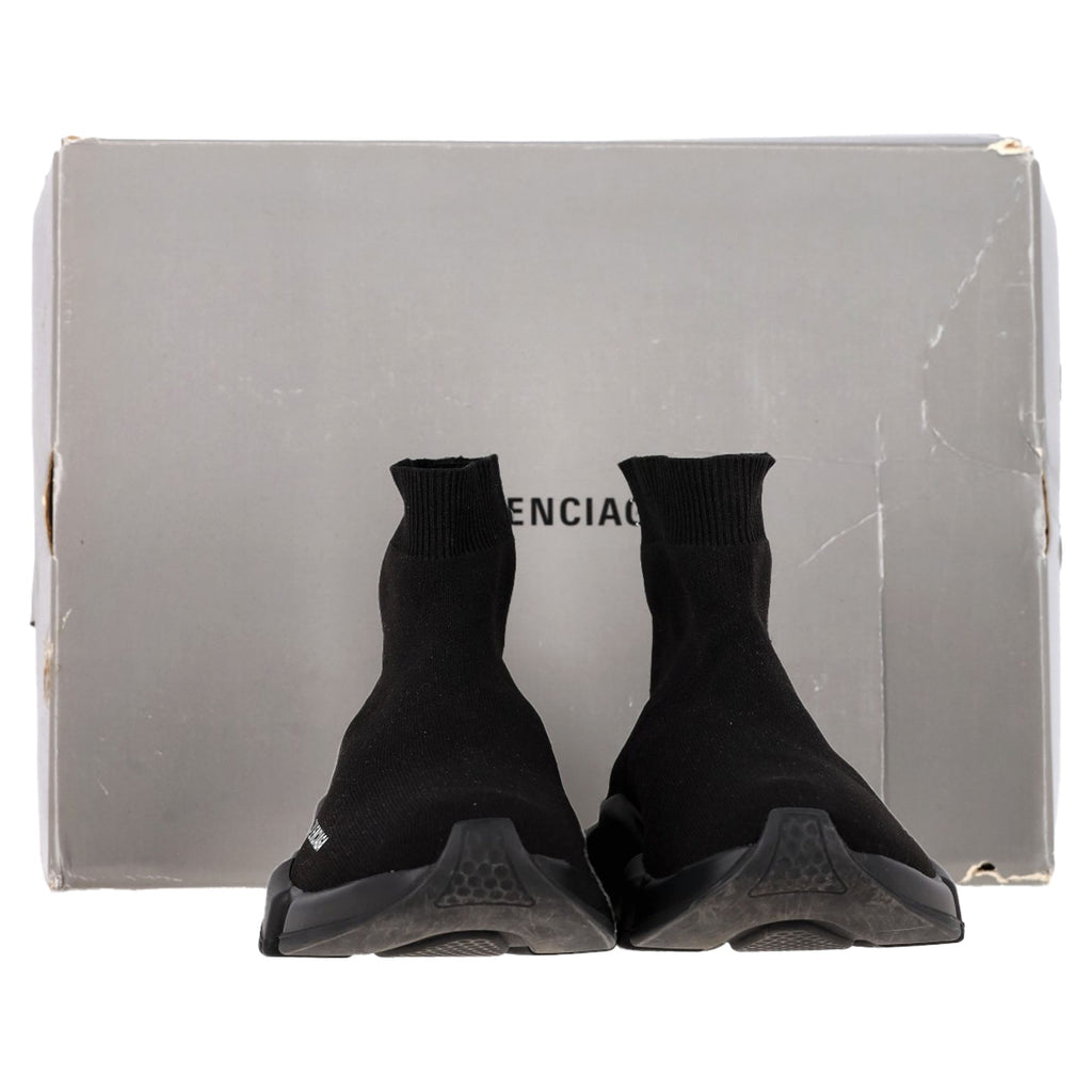 Women's Balenciaga Speed Sneakers in Black Polyester