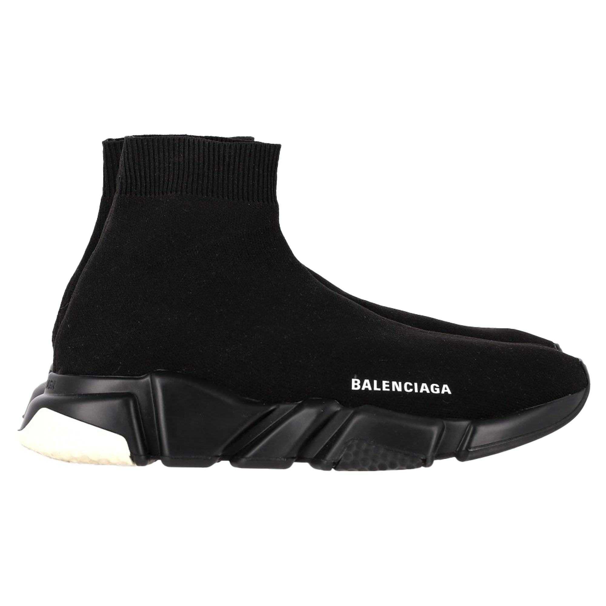 Women's Balenciaga Speed Sneakers in Black Polyester
