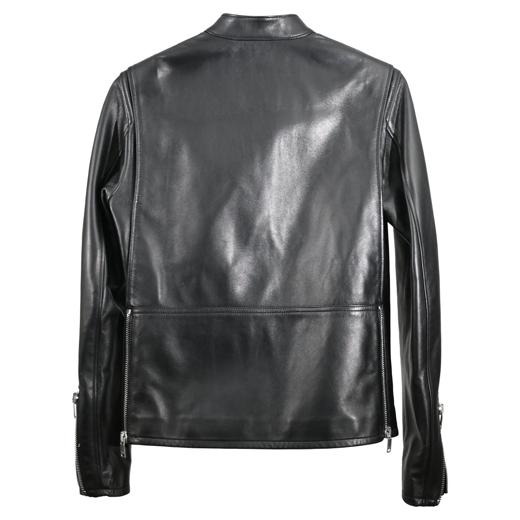 Saint Laurent Racer Jacket in Black Leather
