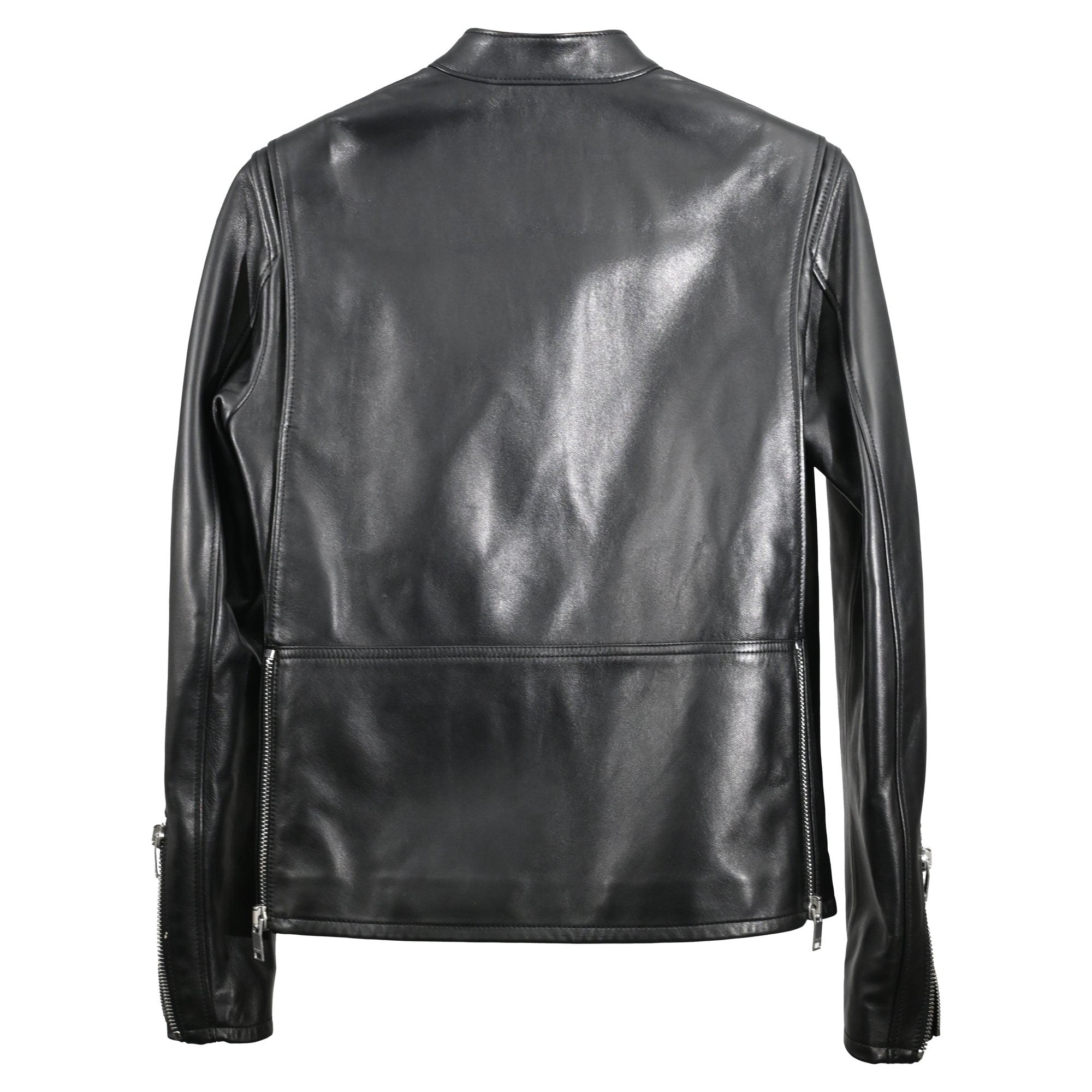 Saint Laurent Racer Jacket in Black Leather