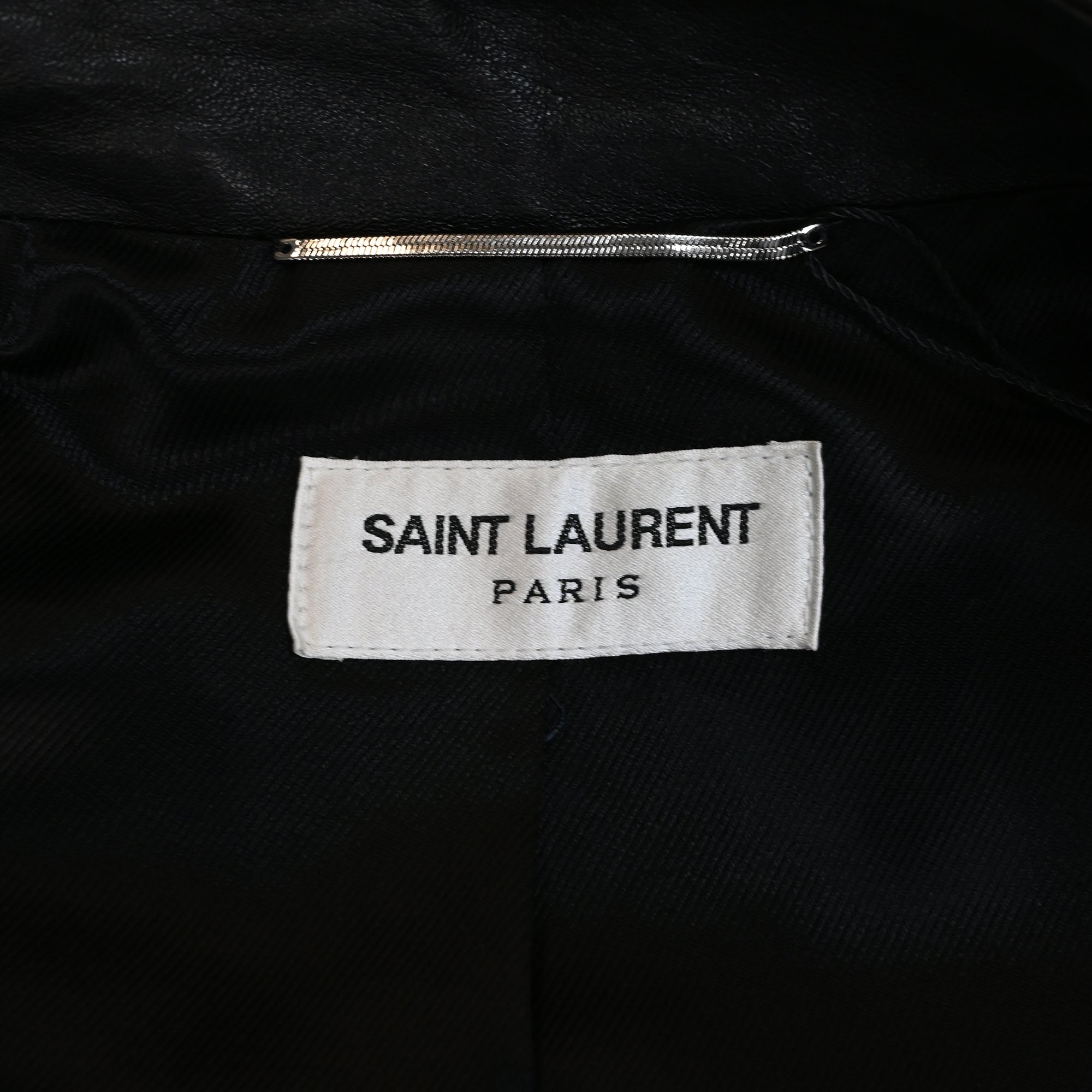 Saint Laurent Racer Jacket in Black Leather
