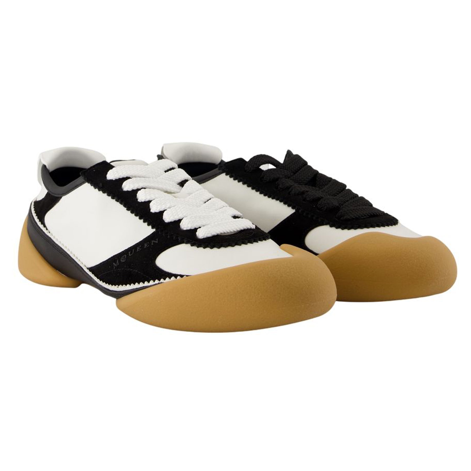 Women's Sneakers Oversized - Alexander McQueen - Leather - White