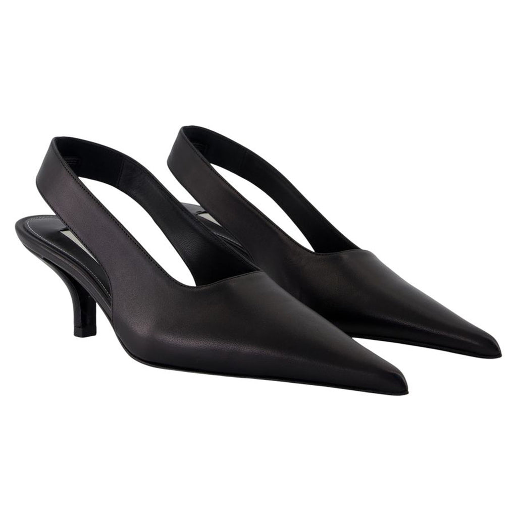 Women's Slingbacks - TOTEME - Leather - Black