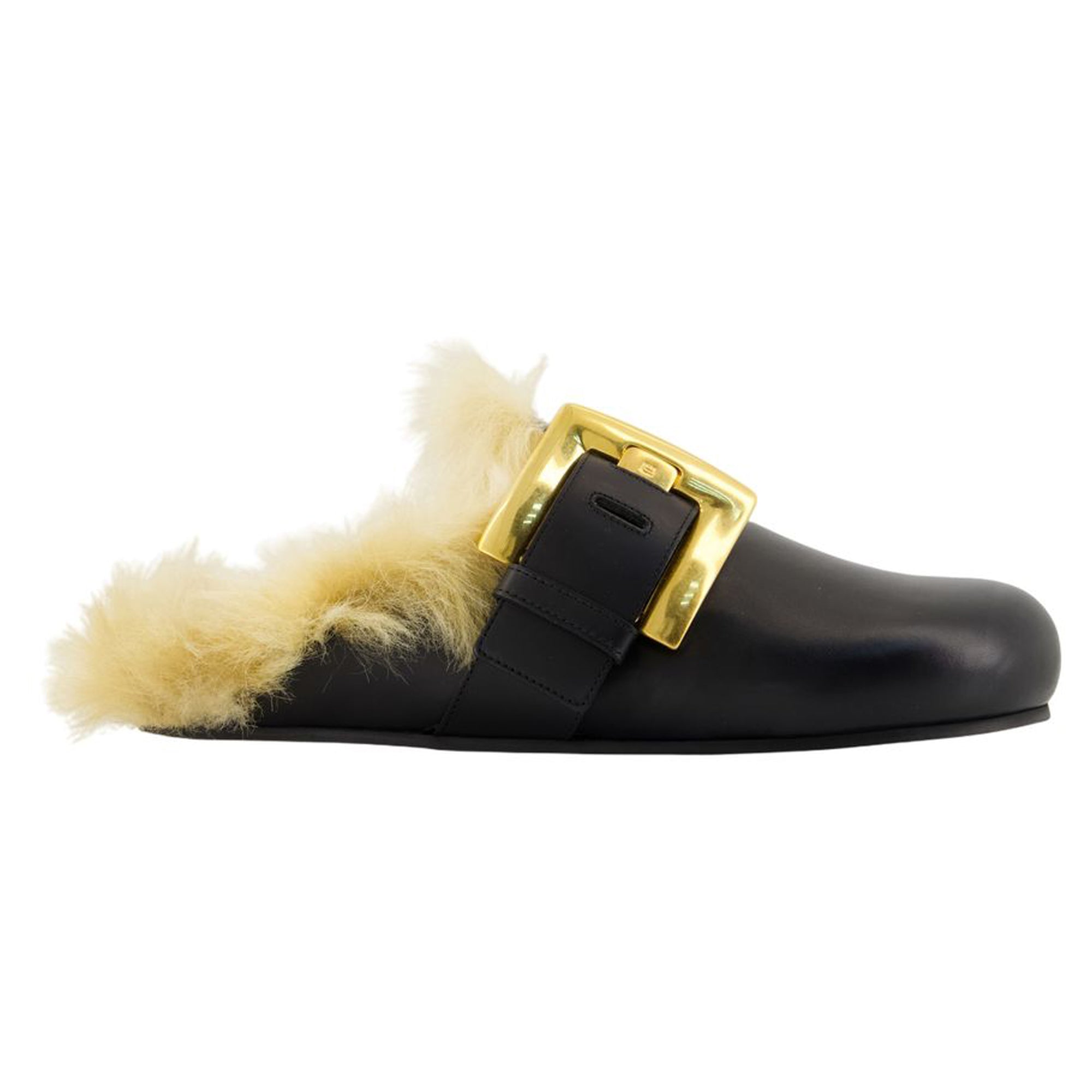 Women's Anthem Mules - Balmain - Leather - Black