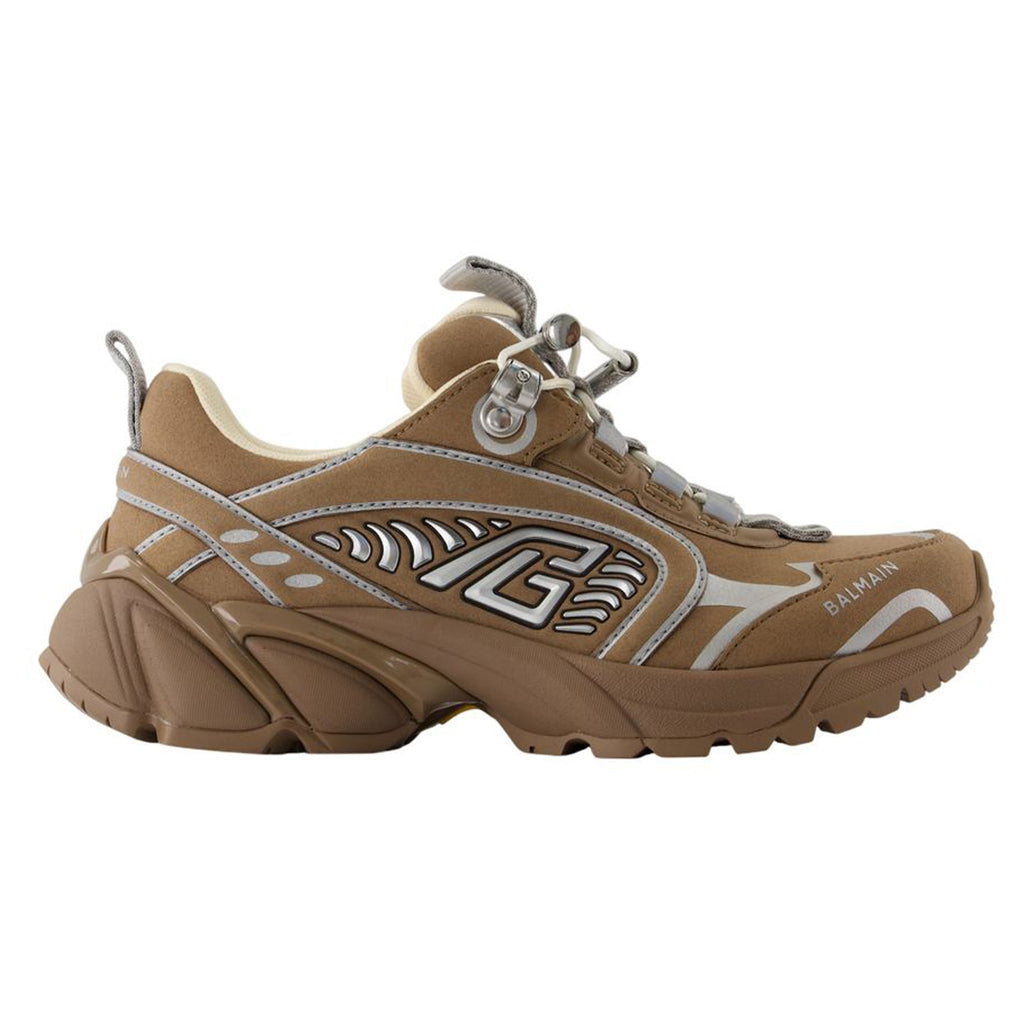 Women's Cosmic Dust Sneakers - Balmain - Leather - Neutral