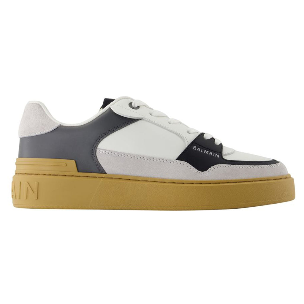 Women's B-Court Flip Sneakers - Balmain - Leather - Grey