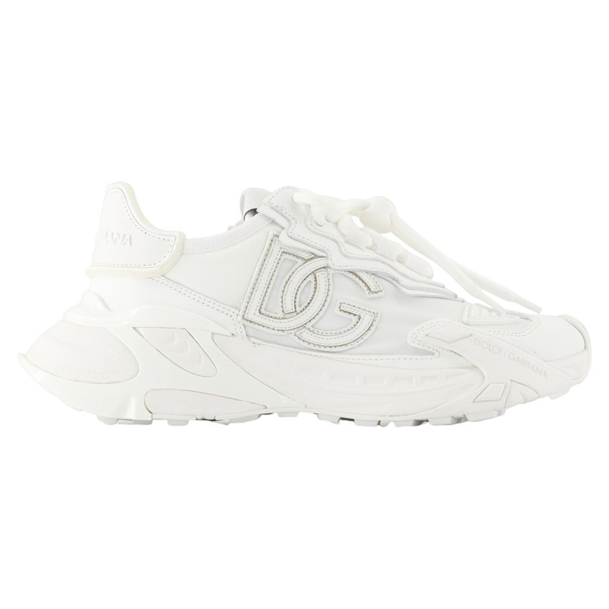 Women's Fast Sneakers - Dolce&Gabbana - Rayon - White