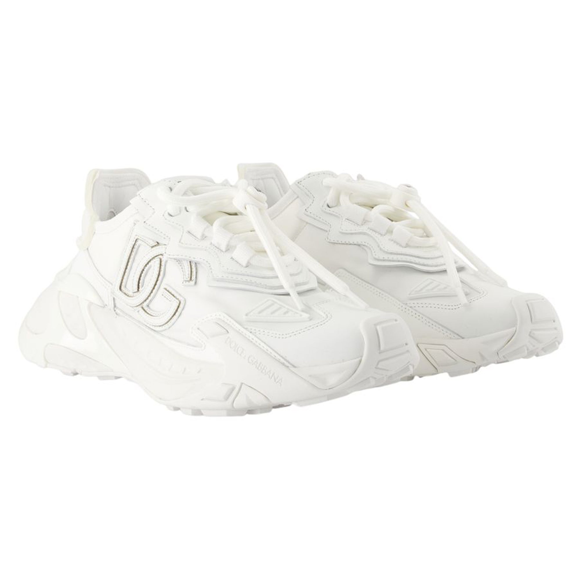 Women's Fast Sneakers - Dolce&Gabbana - Rayon - White