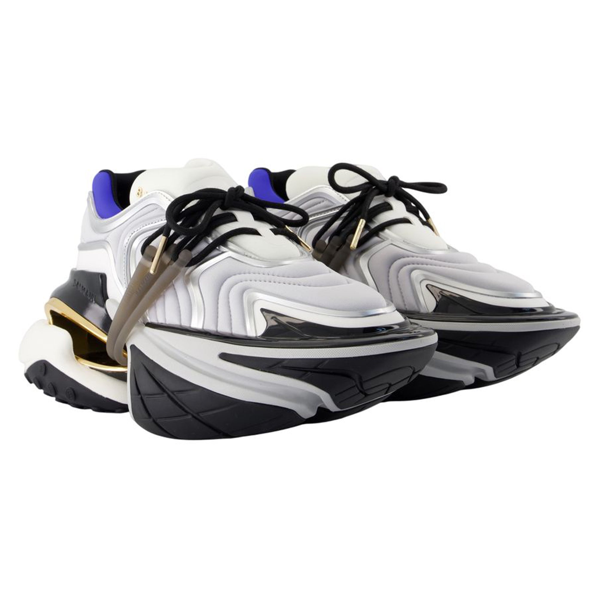 Women's Unicorn Wave Sneakers - Balmain - Leather - Multi