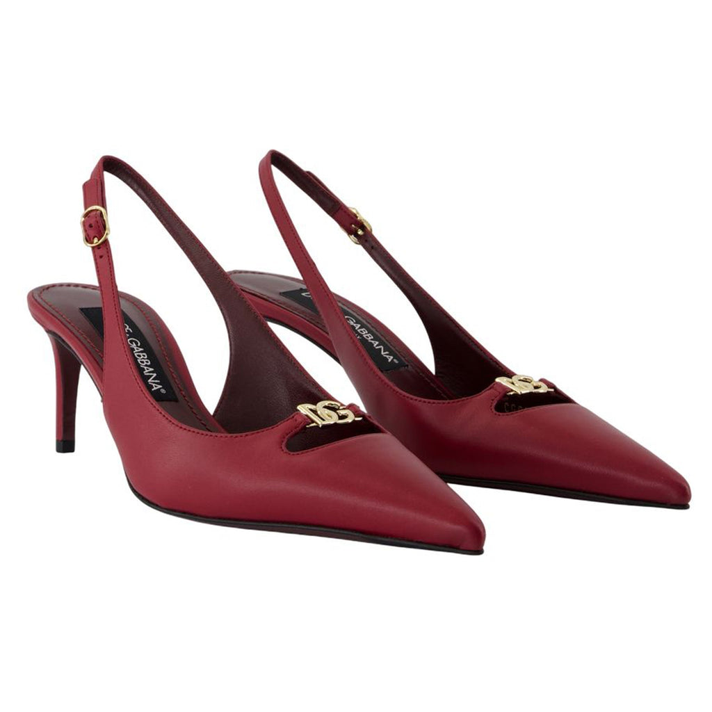 Women's Gruppo  54 Pumps - Dolce&Gabbana - Lambskin - Burgundy