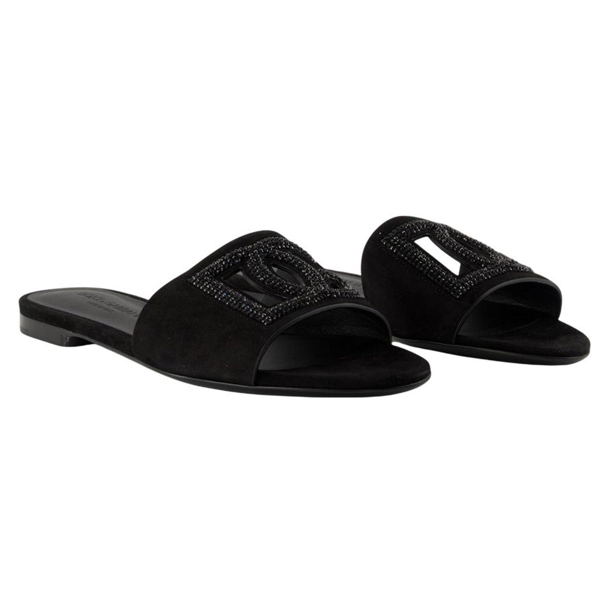 Women's Gruppo 40 Sandals - Dolce&Gabbana - Leather - Black