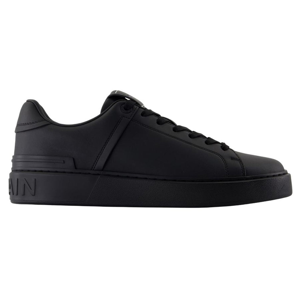 Women's B-Court Sneakers - Balmain - Leather - Black