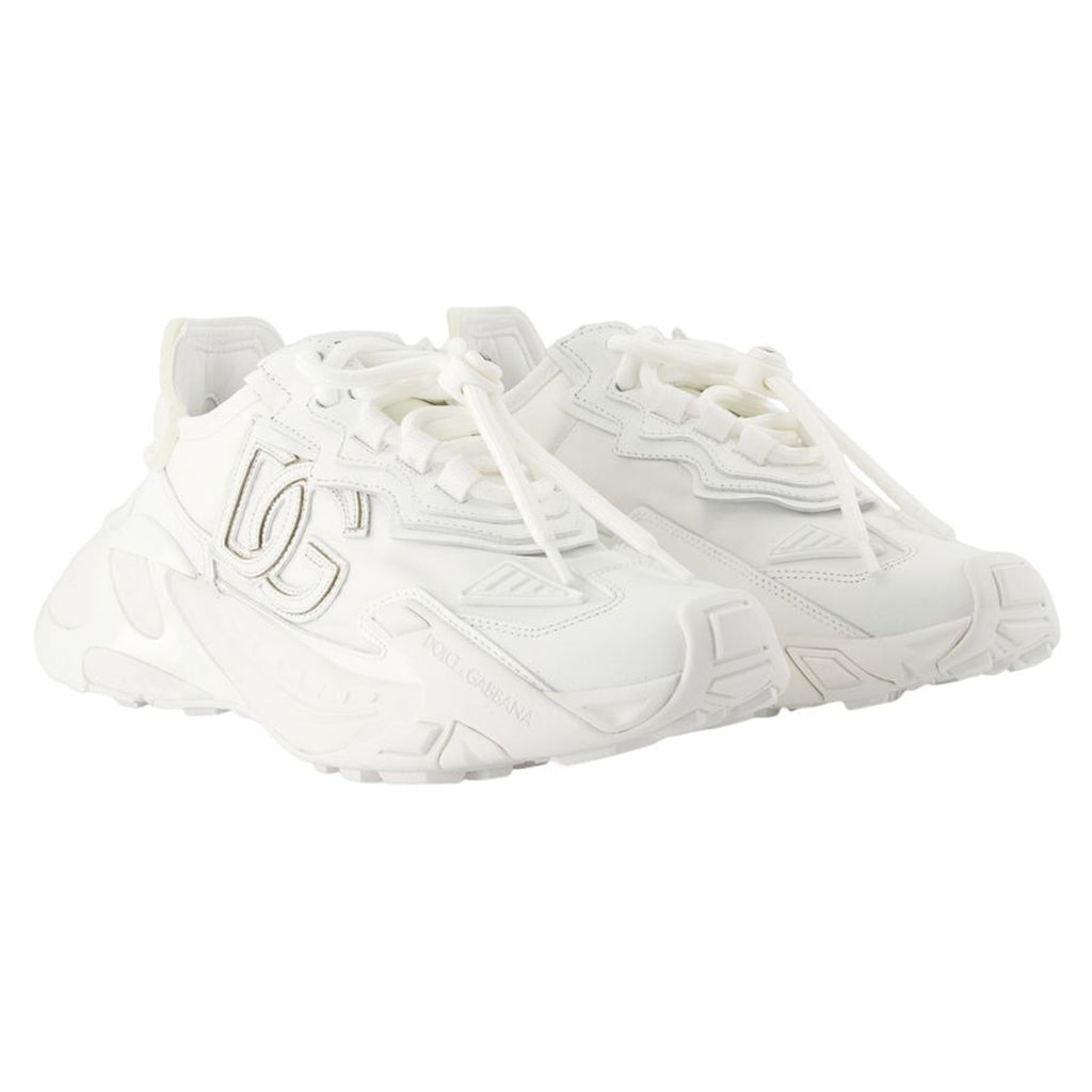 Women's Fast Sneakers - Dolce&Gabbana - Rayon - White