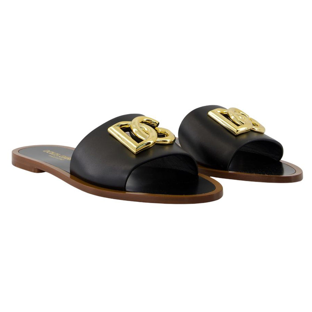 Women's Gruppo 53 Sandals - Dolce&Gabbana - Leather - Black