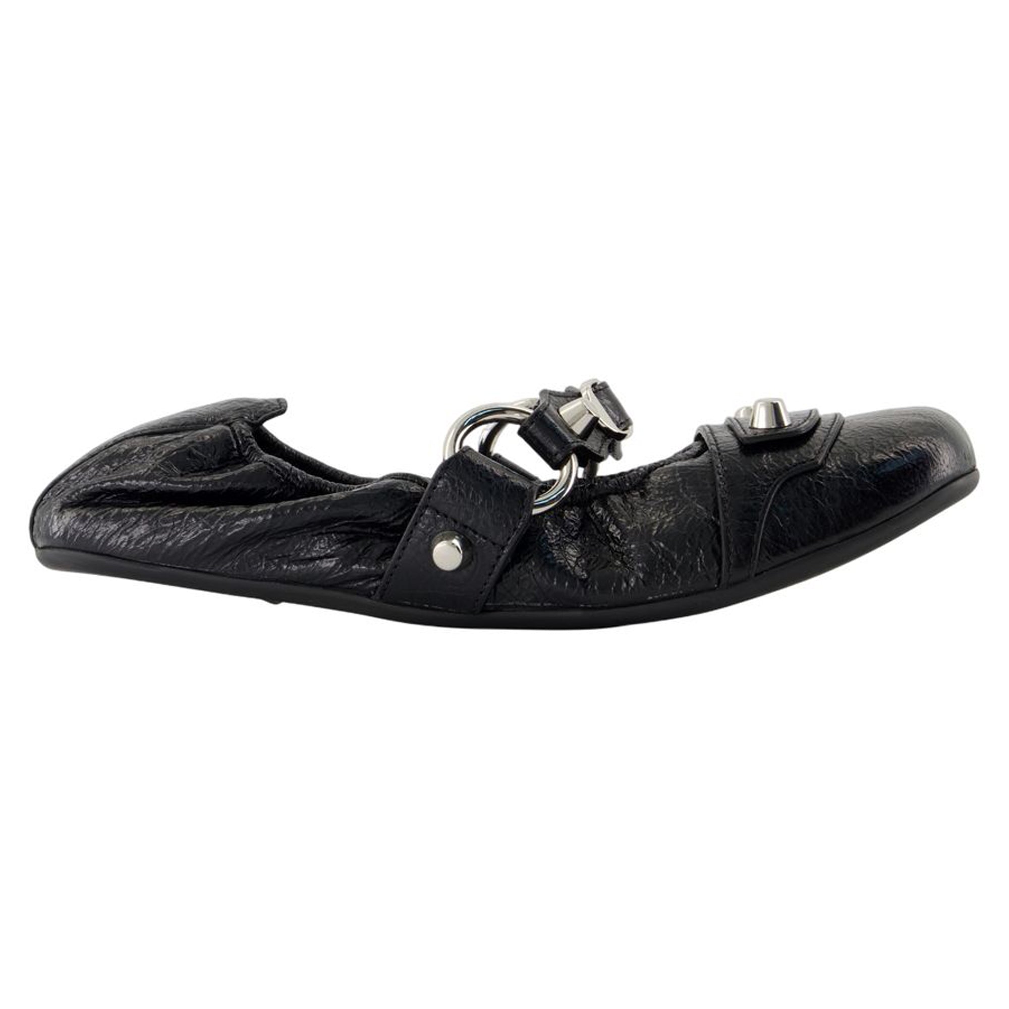 Women's City L005 Ballerinas - Balenciaga - Leather - Black