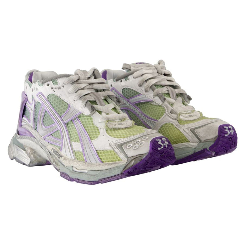 Women's Runner Sneakers - Balenciaga - Synthetic - White