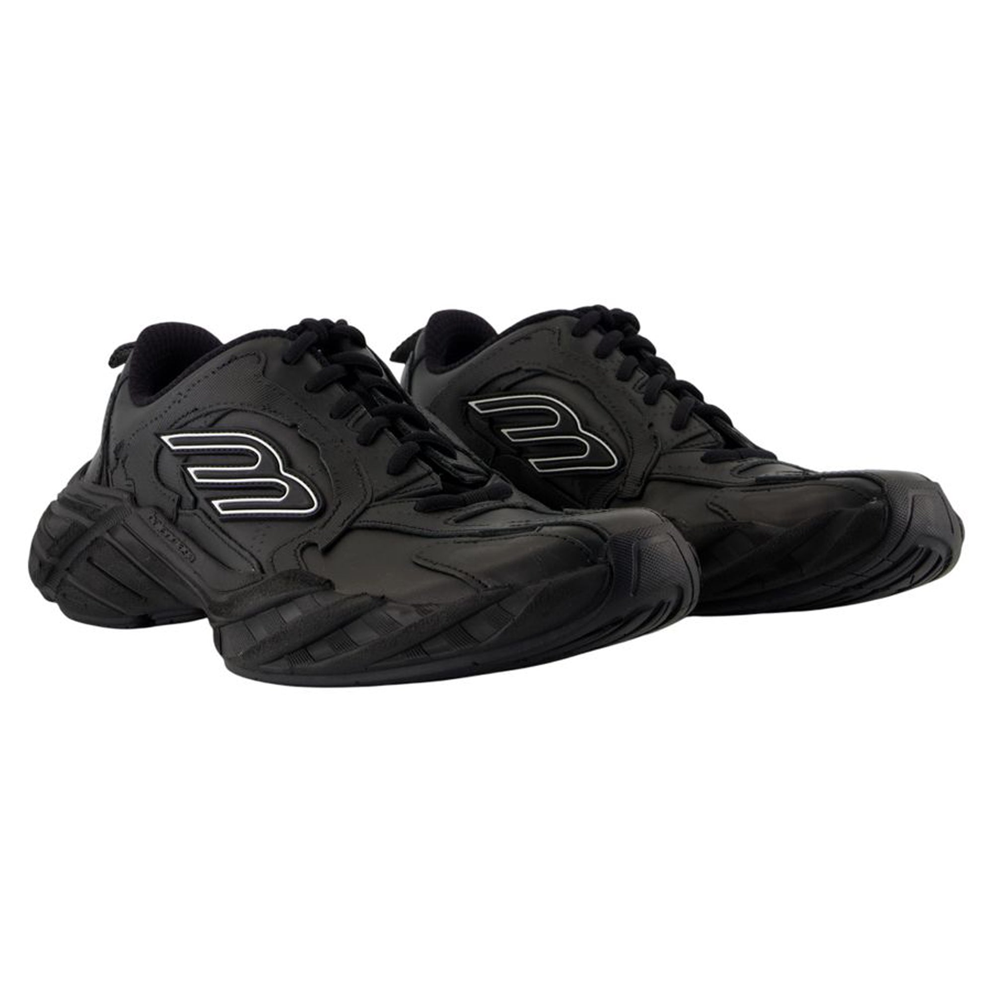 Women's Monday Sneakers - Balenciaga - Synthetic - Black
