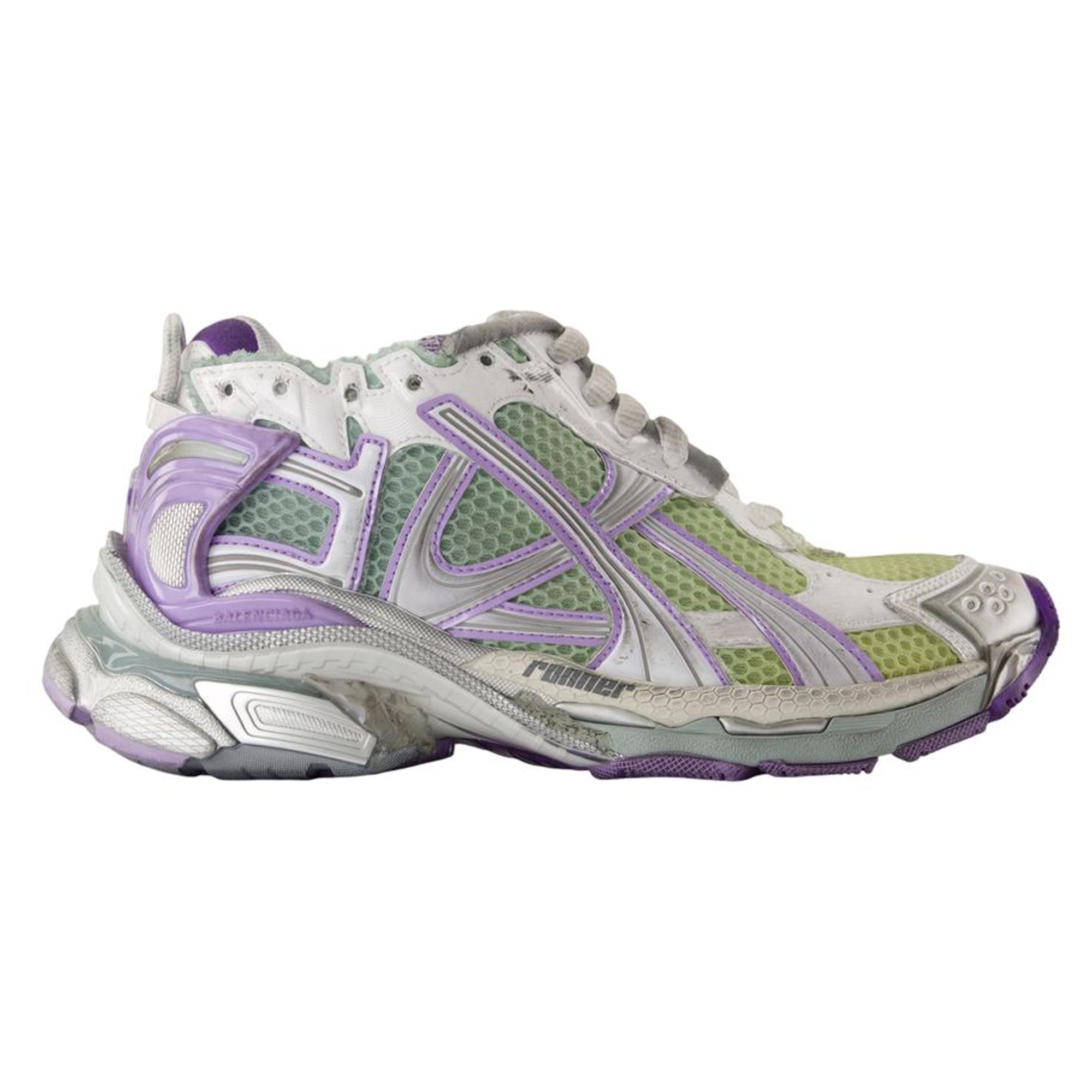 Women's Runner Sneakers - Balenciaga - Synthetic - White