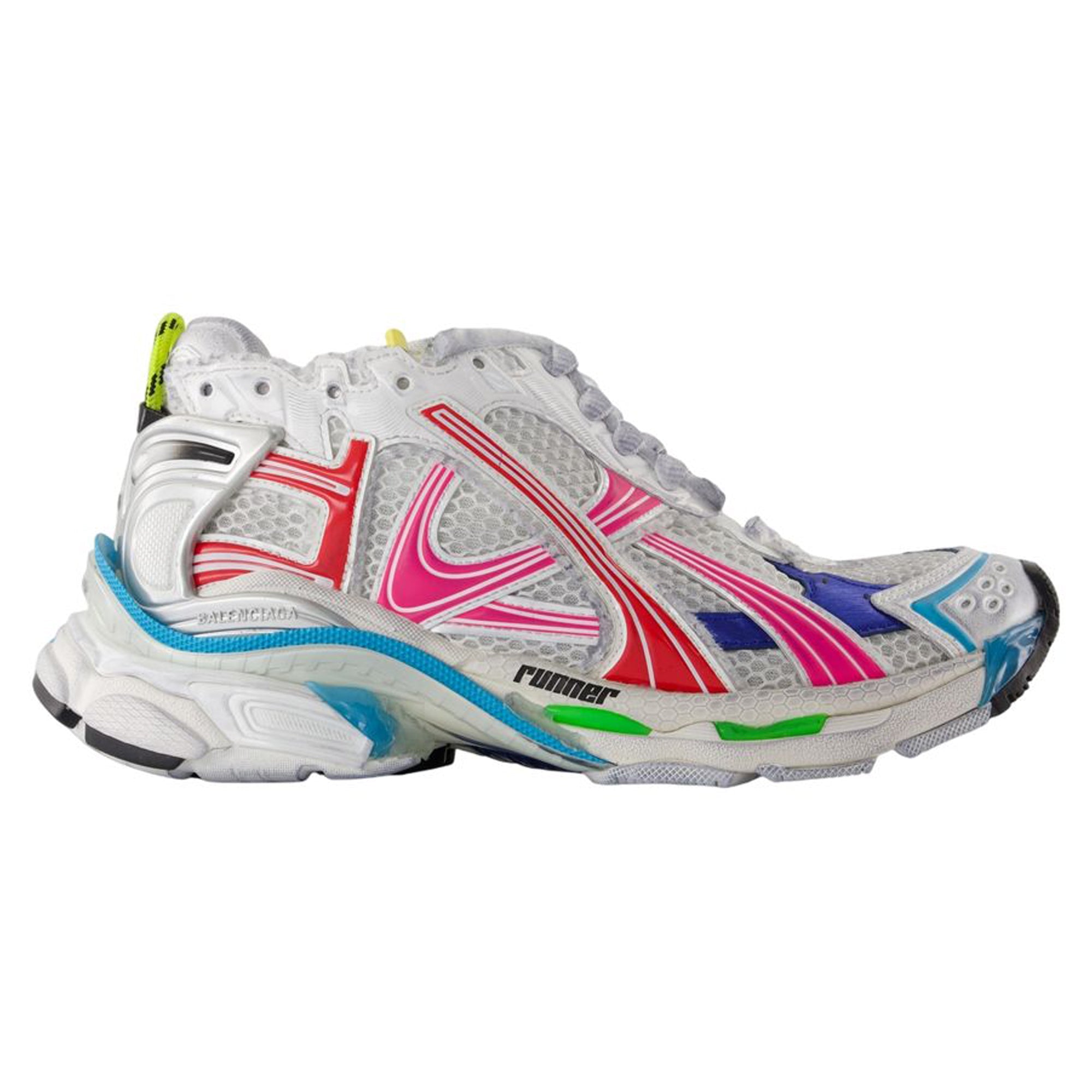 Women's Runner Sneakers - Balenciaga - Synthetic - Multicolor