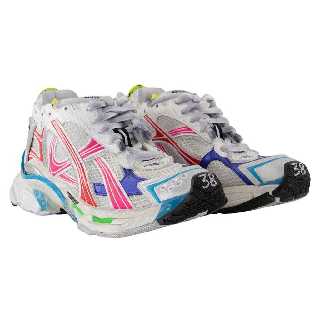 Women's Runner Sneakers - Balenciaga - Synthetic - Multicolor