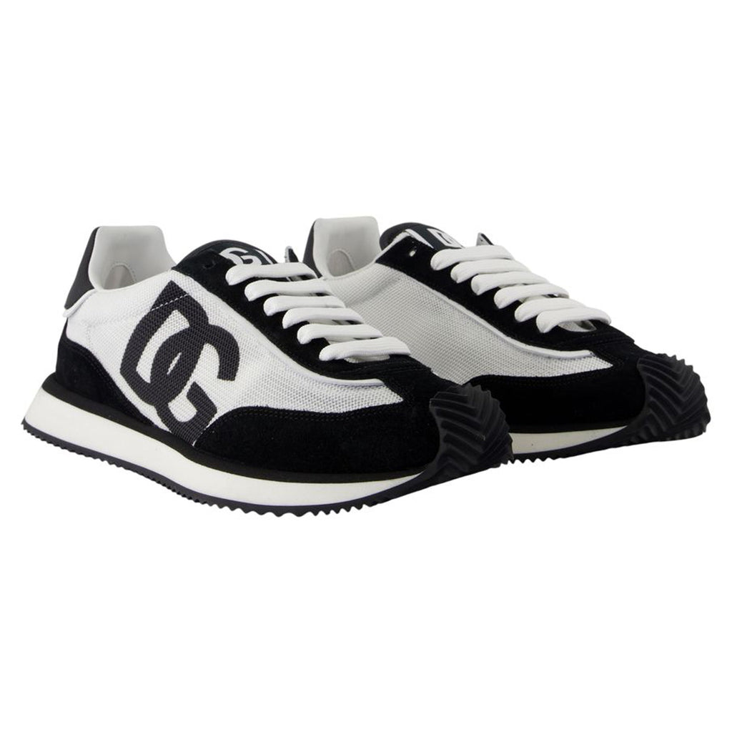 Women's Sneakers Cushion - Dolce&Gabbana - Leather - White