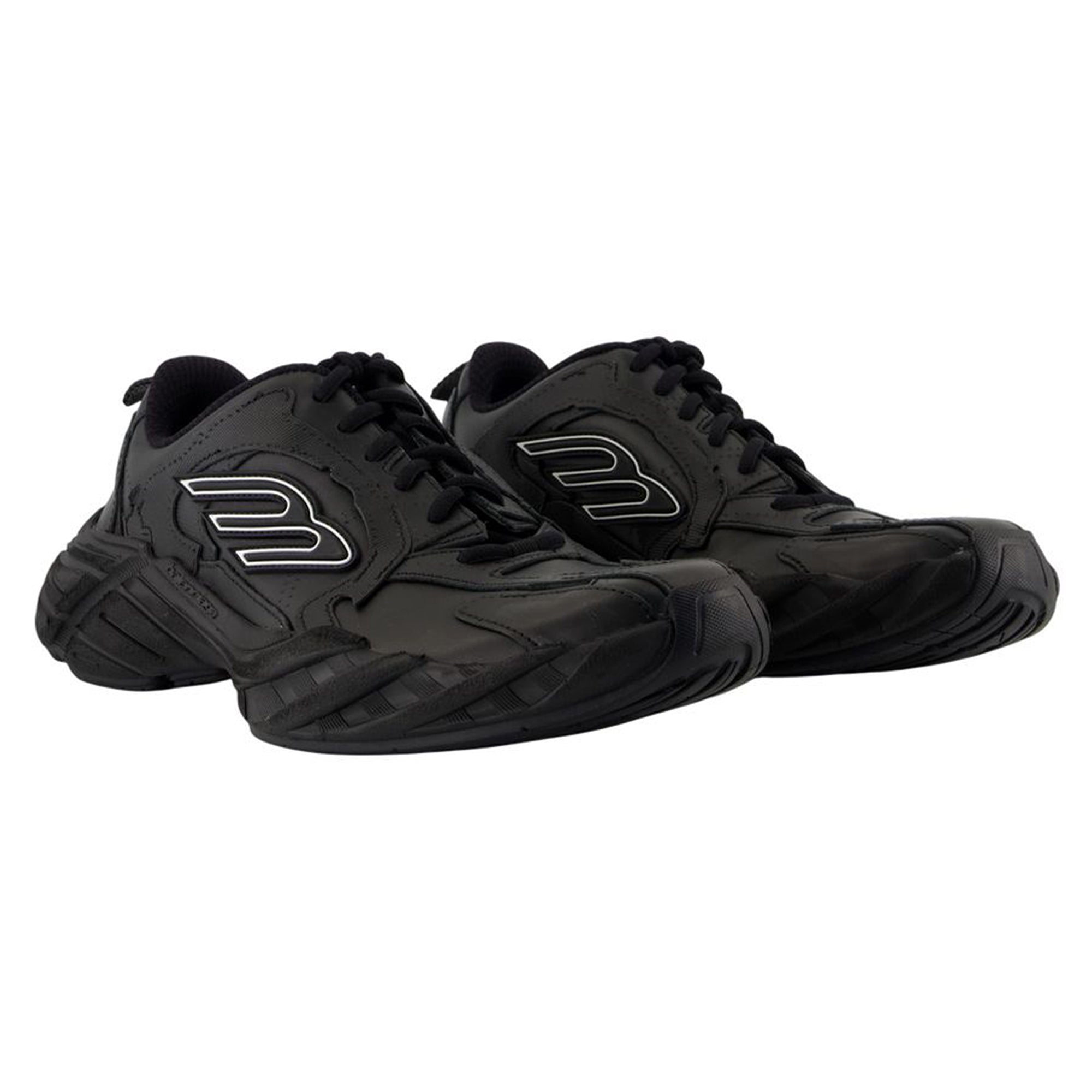 Women's Monday Sneakers - Balenciaga - Synthetic - Black
