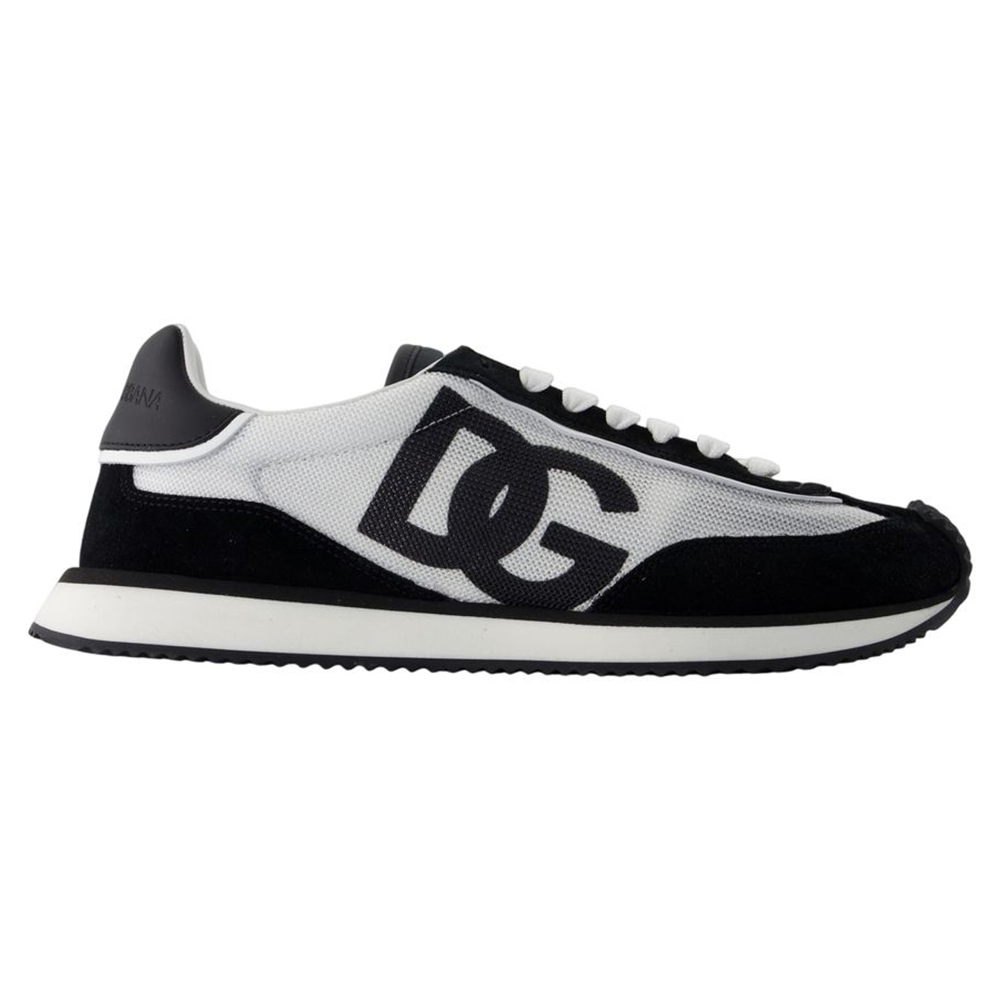 Women's Sneakers Cushion - Dolce&Gabbana - Leather - White