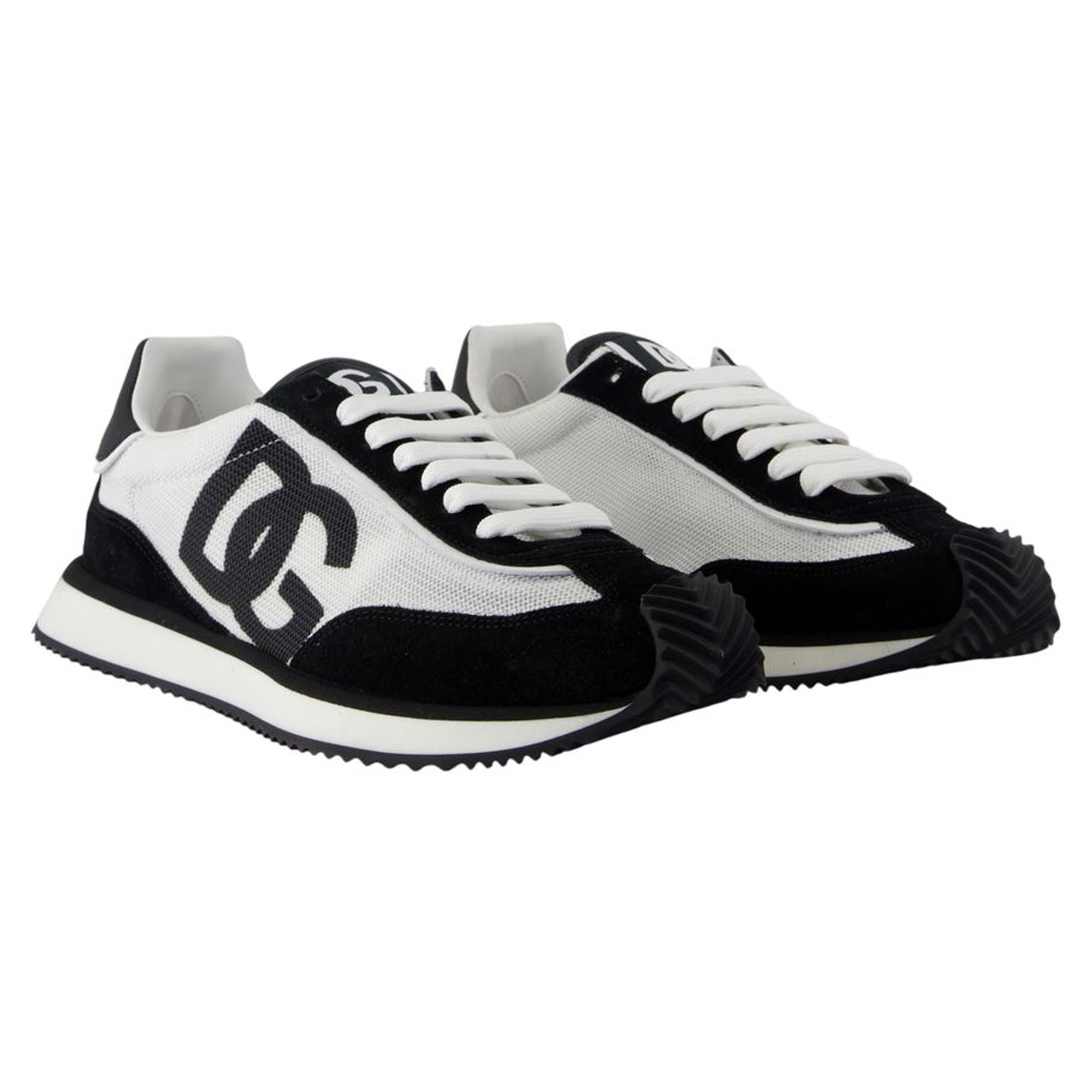Women's Sneakers Cushion - Dolce&Gabbana - Leather - White